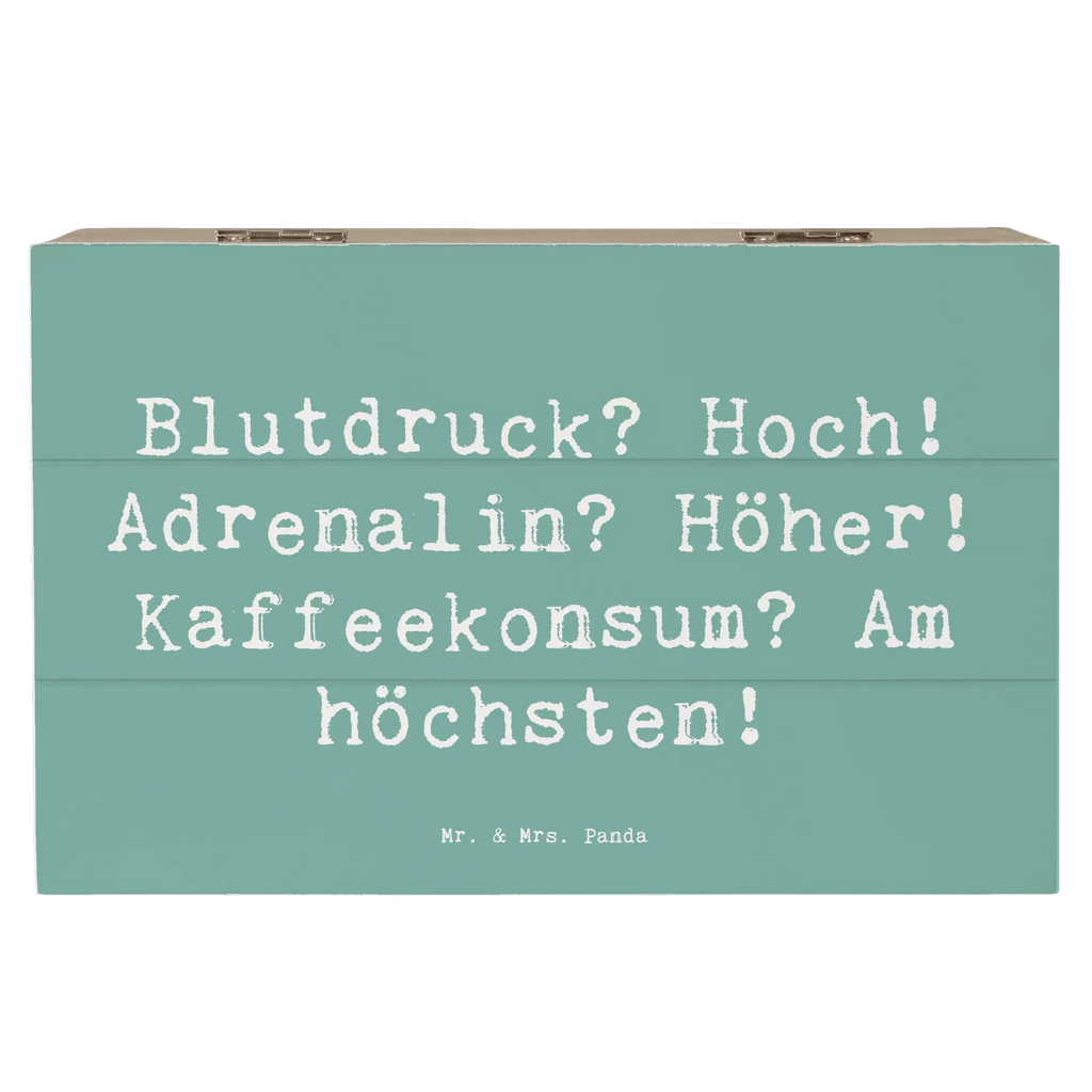 Holzkiste Spruch Blutdruck? Hoch! Adrenalin? Höher! Kaffeekonsum? Am höchsten! Erinnerungsbox, Holzkiste, XXL, Geschenkdose, Truhe, Schatulle, Schatzkiste, Geschenkbox, Kiste, Dekokiste, Erinnerungskiste, Aufbewahrungsbox, Beruf, Ausbildung, Jubiläum, Abschied, Rente, Kollege, Kollegin, Geschenk, Schenken, Arbeitskollege, Mitarbeiter, Firma, Danke, Dankeschön
