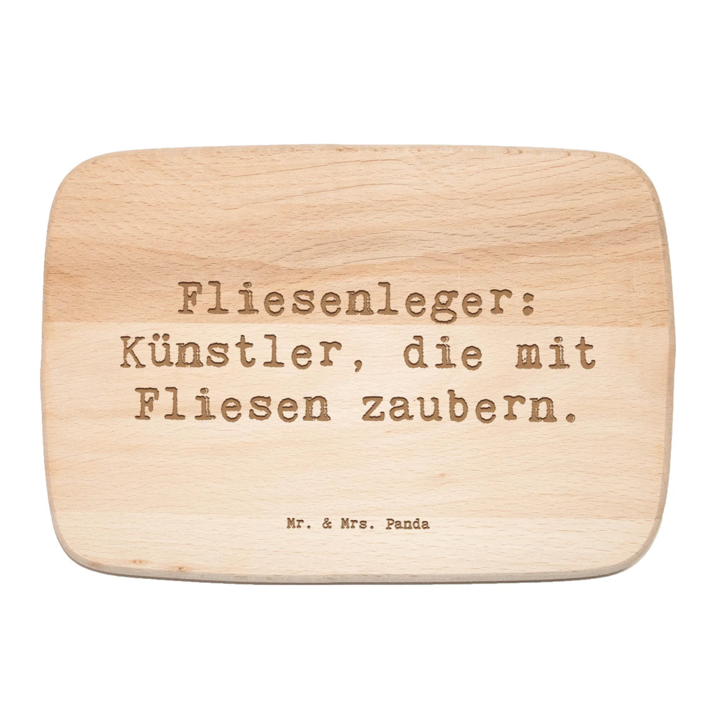 Śniadaniowa deska Przysłowie Fliesenleger: Künstler, die mit Fliesen zaubern. Zawód, Wykształcenie, Jubileusz, Pożegnanie, Emerytura, Kolega, Koleżanka, Prezent, Dawać, Pracownik, Współpracownik, Firma, Dziękuję, Dziękuję bardzo