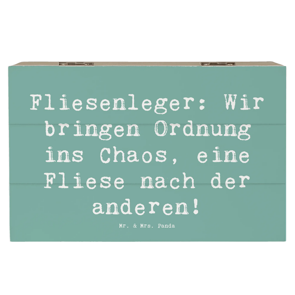 Holzkiste Spruch Fliesenleger: Wir bringen Ordnung ins Chaos, eine Fliese nach der anderen! Erinnerungsbox, Schatzkiste, XXL, Geschenkdose, Geschenkbox, Kiste, Erinnerungskiste, Aufbewahrungsbox, Holzkiste, Dekokiste, Truhe, Schatulle, Beruf, Ausbildung, Jubiläum, Abschied, Rente, Kollege, Kollegin, Geschenk, Schenken, Arbeitskollege, Mitarbeiter, Firma, Danke, Dankeschön