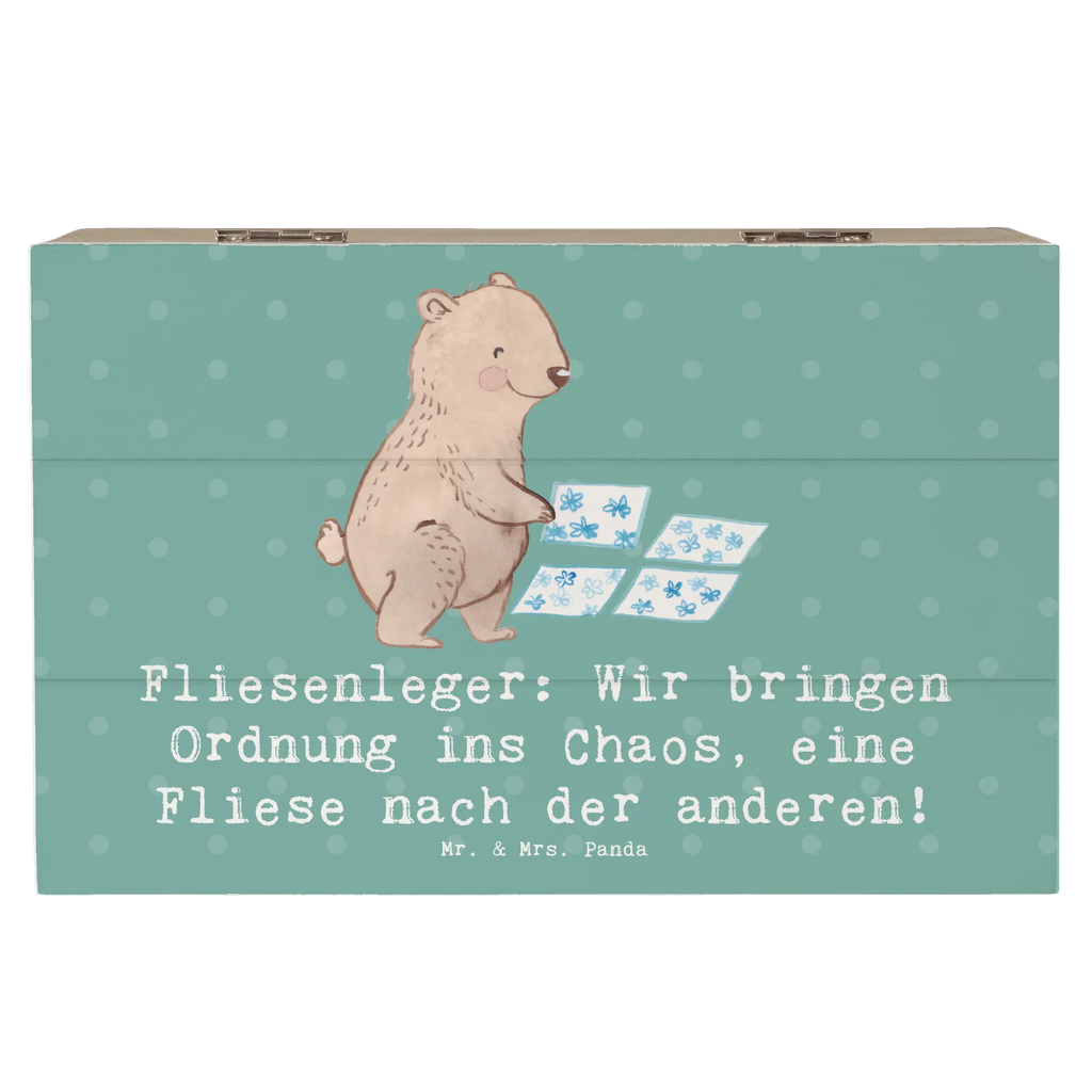 Holzkiste Fliesenleger: Wir bringen Ordnung ins Chaos, eine Fliese nach der anderen! Aufbewahrungsbox, Dekokiste, XXL, Schatulle, Holzkiste, Geschenkbox, Kiste, Schatzkiste, Geschenkdose, Erinnerungskiste, Truhe, Erinnerungsbox, Beruf, Ausbildung, Jubiläum, Abschied, Rente, Kollege, Kollegin, Geschenk, Schenken, Arbeitskollege, Mitarbeiter, Firma, Danke, Dankeschön