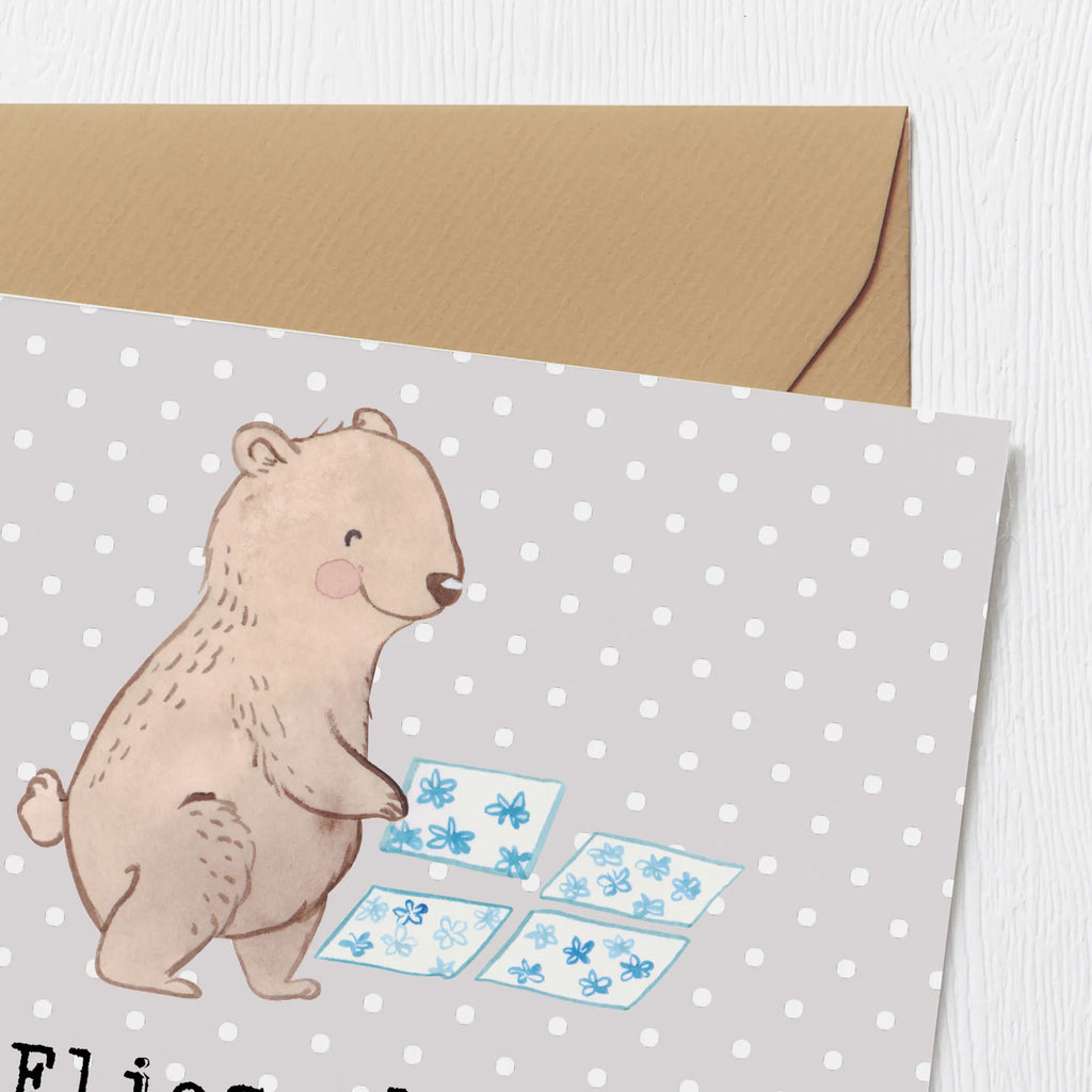 Deluxe Card Fliesenleger: Künstler, die mit Fliesen zaubern. Karte, Hochwertige Klappkarte, Geburtstagskarte, Einladungskarte, Hochzeitskarte, Hochwertige Grußkarte, Klappkarte, Glückwunschkarte, Grußkarte, Beruf, Ausbildung, Jubiläum, Abschied, Rente, Kollege, Kollegin, Geschenk, Schenken, Arbeitskollege, Mitarbeiter, Firma, Danke, Dankeschön