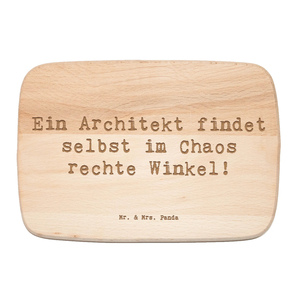 Śniadaniowa deska Przysłowie Ein Architekt findet selbst im Chaos rechte Winkel! Zawód, Wykształcenie, Jubileusz, Pożegnanie, Emerytura, Kolega, Koleżanka, Prezent, Dawać, Pracownik, Współpracownik, Firma, Dziękuję, Dziękuję bardzo