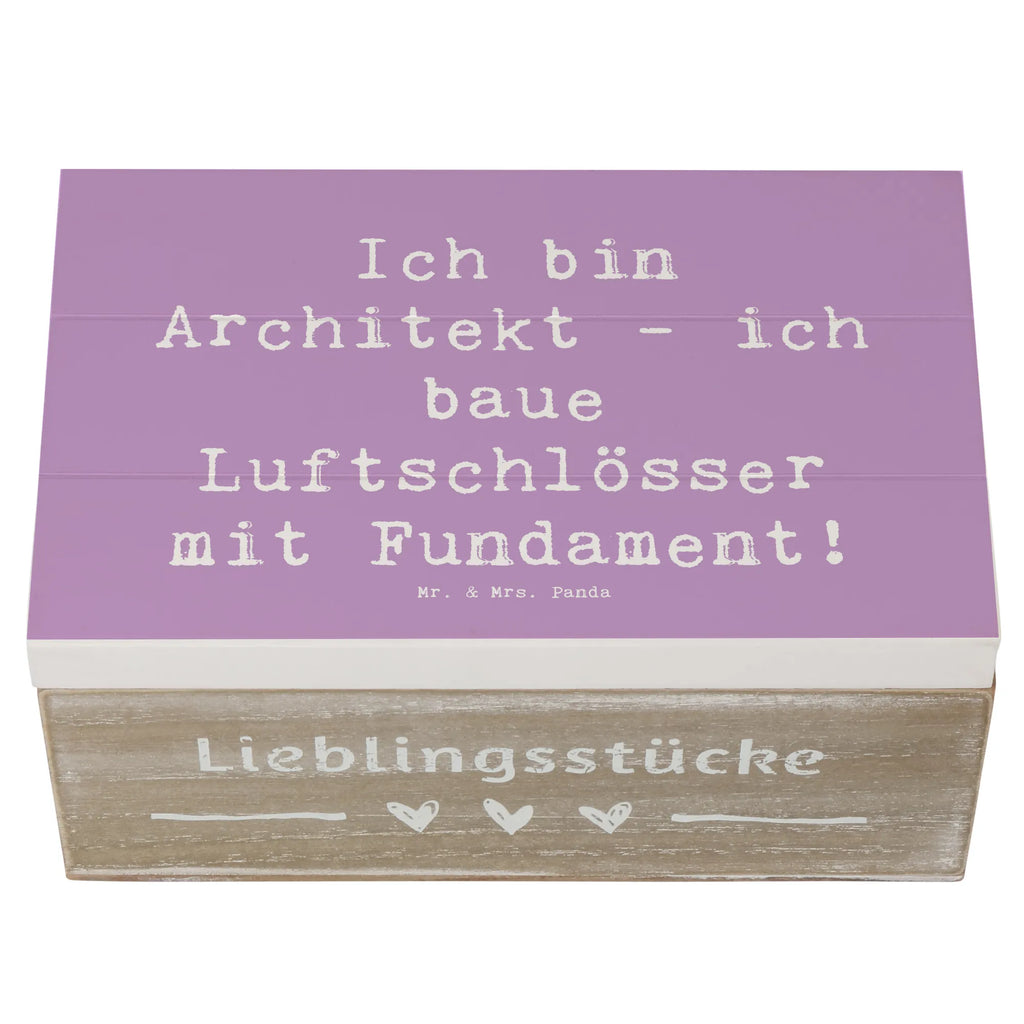 Holzkiste Spruch Ich bin Architekt - ich baue Luftschlösser mit Fundament! Truhe, Aufbewahrungsbox, Schatulle, Geschenkbox, Schatzkiste, XXL, Kiste, Holzkiste, Erinnerungskiste, Dekokiste, Erinnerungsbox, Geschenkdose, Beruf, Ausbildung, Jubiläum, Abschied, Rente, Kollege, Kollegin, Geschenk, Schenken, Arbeitskollege, Mitarbeiter, Firma, Danke, Dankeschön