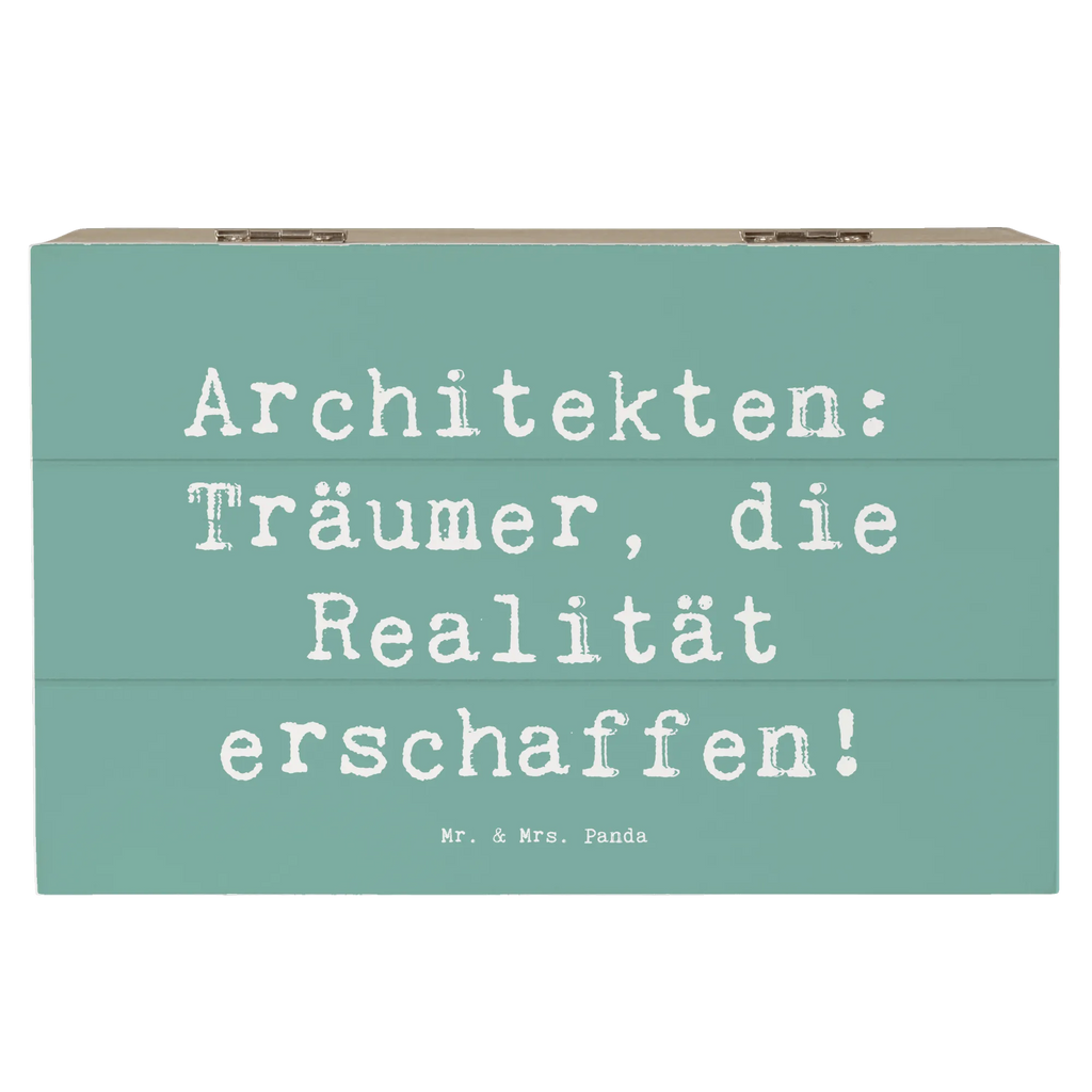 Holzkiste Spruch Architekten: Träumer, die Realität erschaffen! Dekokiste, Erinnerungskiste, Truhe, Erinnerungsbox, Schatulle, Geschenkbox, Geschenkdose, Holzkiste, Schatzkiste, Kiste, XXL, Aufbewahrungsbox, Beruf, Ausbildung, Jubiläum, Abschied, Rente, Kollege, Kollegin, Geschenk, Schenken, Arbeitskollege, Mitarbeiter, Firma, Danke, Dankeschön