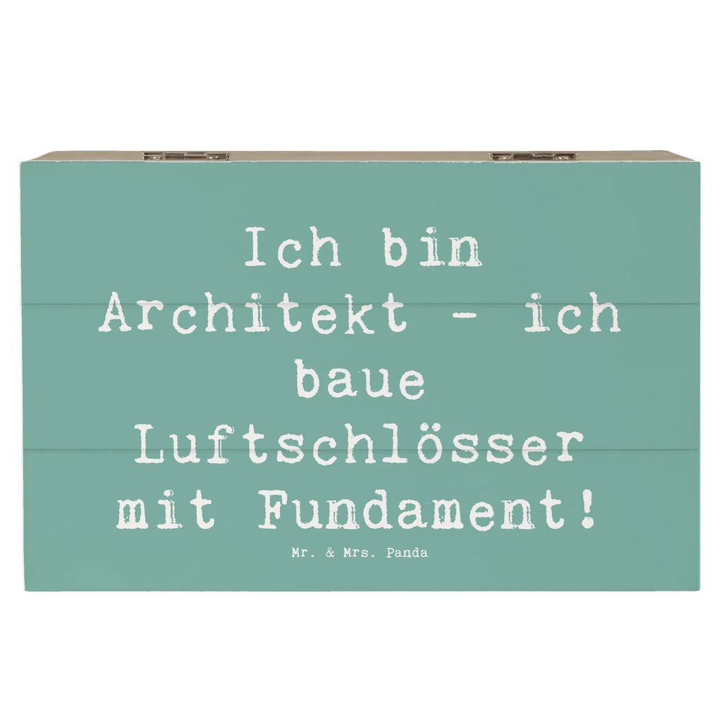 Holzkiste Spruch Ich bin Architekt - ich baue Luftschlösser mit Fundament! Truhe, Aufbewahrungsbox, Schatulle, Geschenkbox, Schatzkiste, XXL, Kiste, Holzkiste, Erinnerungskiste, Dekokiste, Erinnerungsbox, Geschenkdose, Beruf, Ausbildung, Jubiläum, Abschied, Rente, Kollege, Kollegin, Geschenk, Schenken, Arbeitskollege, Mitarbeiter, Firma, Danke, Dankeschön