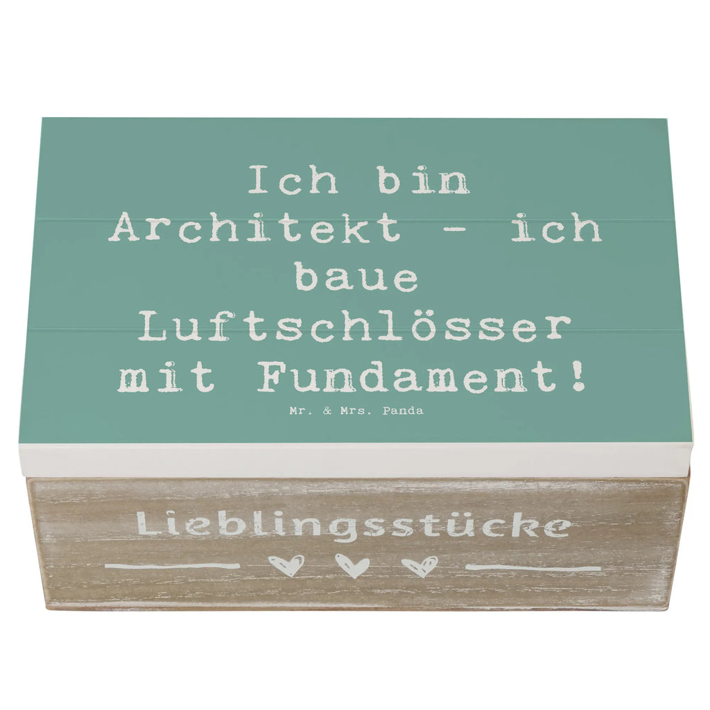 Holzkiste Spruch Ich bin Architekt - ich baue Luftschlösser mit Fundament! Truhe, Aufbewahrungsbox, Schatulle, Geschenkbox, Schatzkiste, XXL, Kiste, Holzkiste, Erinnerungskiste, Dekokiste, Erinnerungsbox, Geschenkdose, Beruf, Ausbildung, Jubiläum, Abschied, Rente, Kollege, Kollegin, Geschenk, Schenken, Arbeitskollege, Mitarbeiter, Firma, Danke, Dankeschön