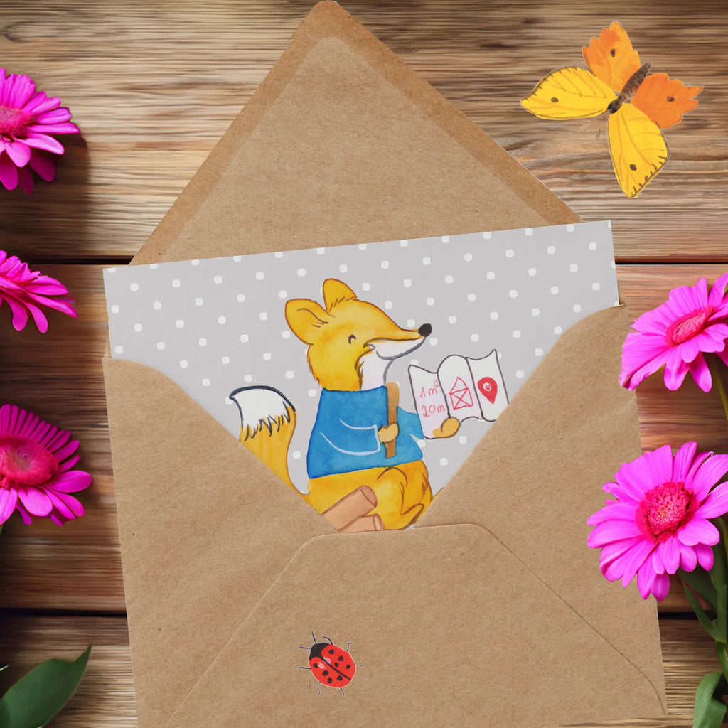 Deluxe Card Ich bin Architekt - ich baue Luftschlösser mit Fundament! Geburtstagskarte, Hochzeitskarte, Grußkarte, Einladungskarte, Hochwertige Klappkarte, Hochwertige Grußkarte, Karte, Klappkarte, Glückwunschkarte, Beruf, Ausbildung, Jubiläum, Abschied, Rente, Kollege, Kollegin, Geschenk, Schenken, Arbeitskollege, Mitarbeiter, Firma, Danke, Dankeschön