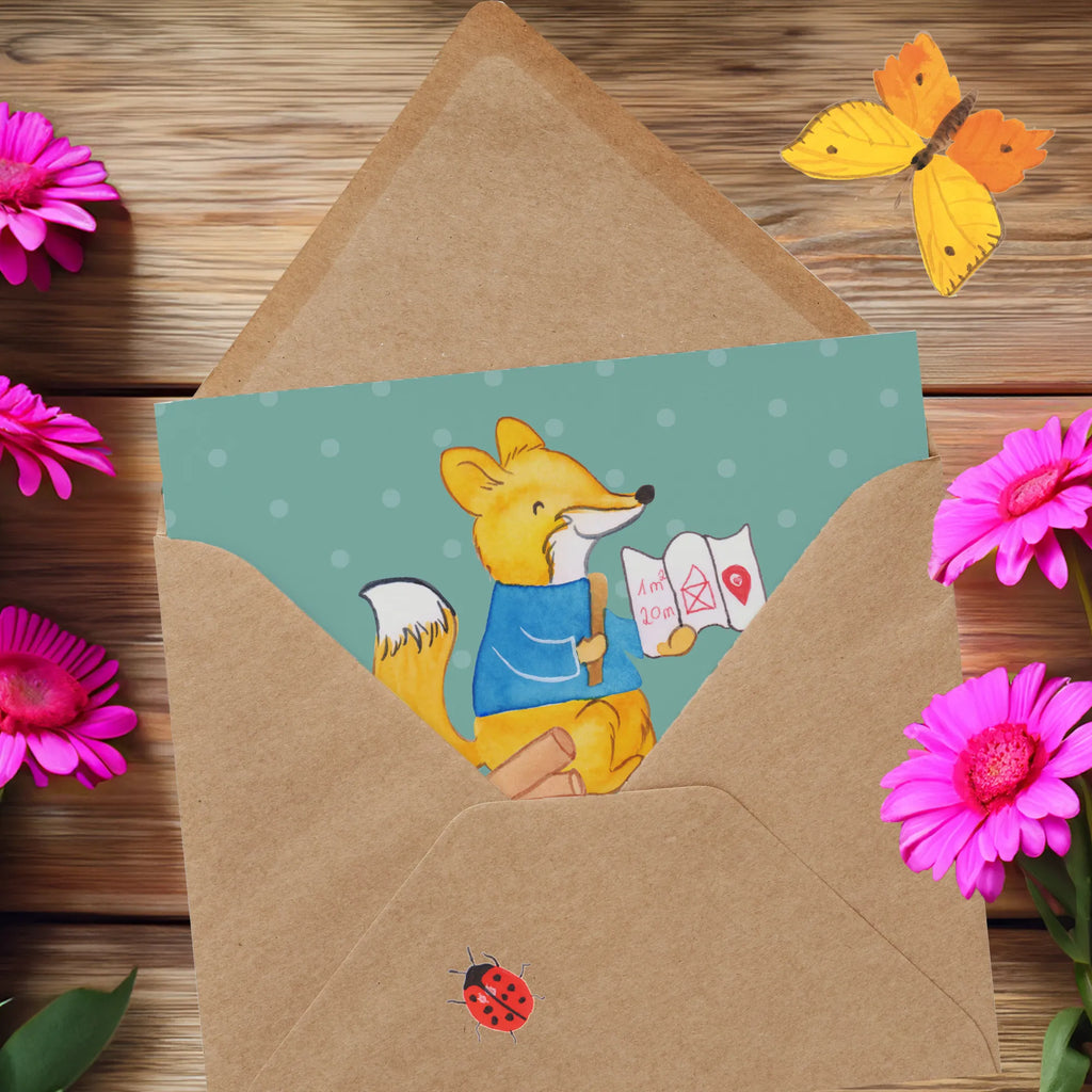 Deluxe Card Ich bin Architekt - ich baue Luftschlösser mit Fundament! Geburtstagskarte, Hochzeitskarte, Grußkarte, Einladungskarte, Hochwertige Klappkarte, Hochwertige Grußkarte, Karte, Klappkarte, Glückwunschkarte, Beruf, Ausbildung, Jubiläum, Abschied, Rente, Kollege, Kollegin, Geschenk, Schenken, Arbeitskollege, Mitarbeiter, Firma, Danke, Dankeschön