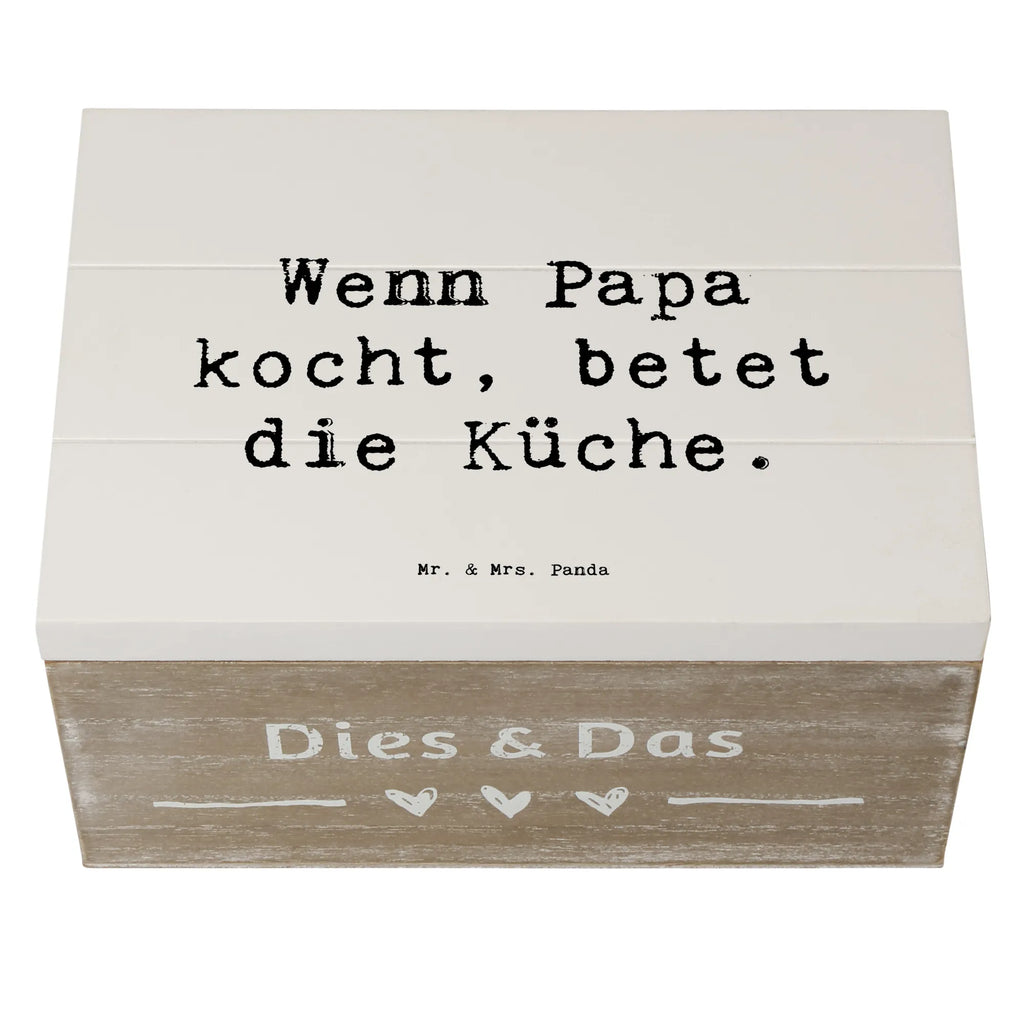 Holzkiste Spruch Vater Koch XXL, Geschenkbox, Dekokiste, Holzkiste, Schatulle, Schatzkiste, Kiste, Erinnerungskiste, Aufbewahrungsbox, Erinnerungsbox, Truhe, Geschenkdose, Familie, Vatertag, Muttertag, Bruder, Schwester, Mama, Papa, Oma, Opa