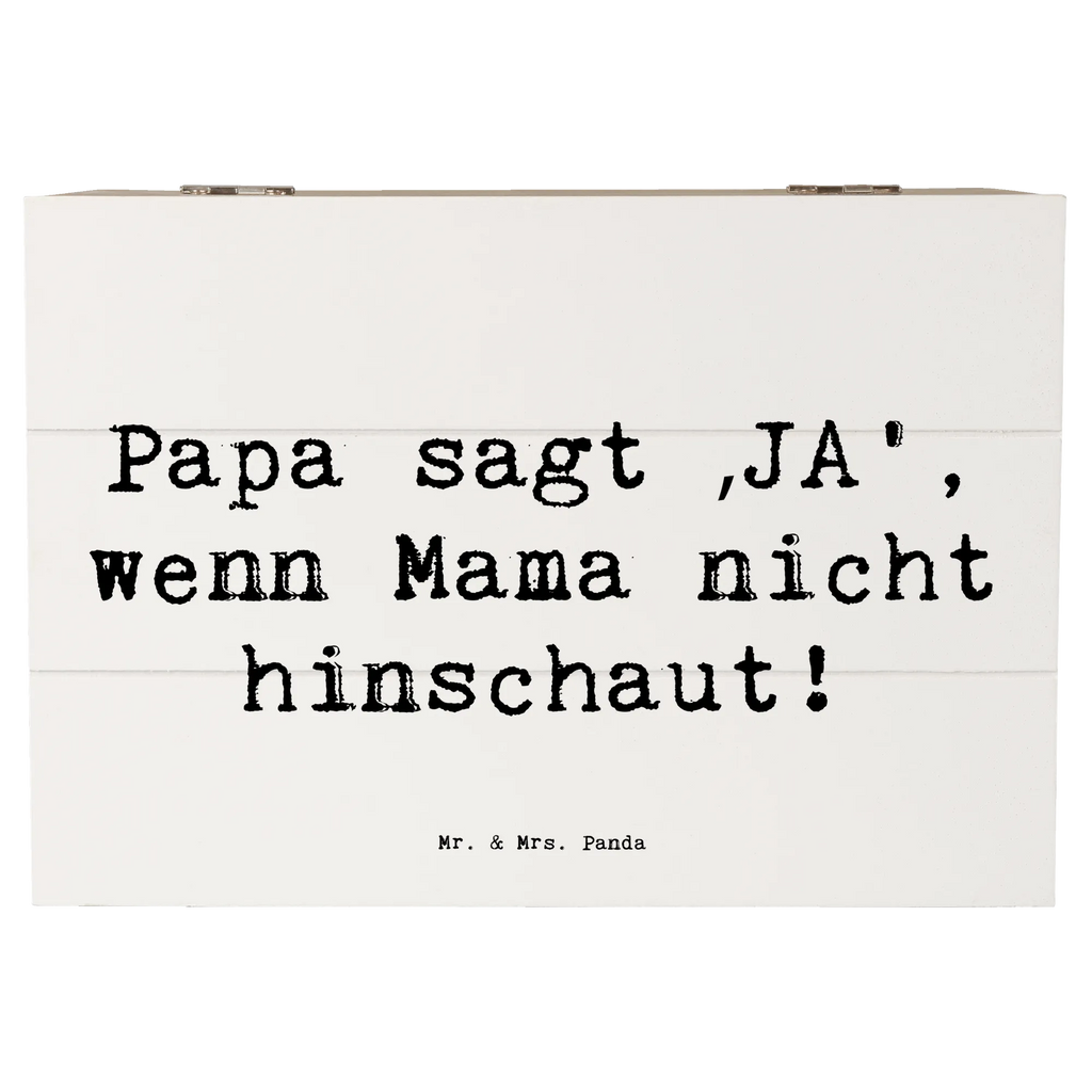 Holzkiste Spruch Vater Geheimhaltung Dekokiste, Holzkiste, Kiste, Geschenkdose, Aufbewahrungsbox, Schatulle, XXL, Geschenkbox, Truhe, Erinnerungskiste, Schatzkiste, Erinnerungsbox, Familie, Vatertag, Muttertag, Bruder, Schwester, Mama, Papa, Oma, Opa