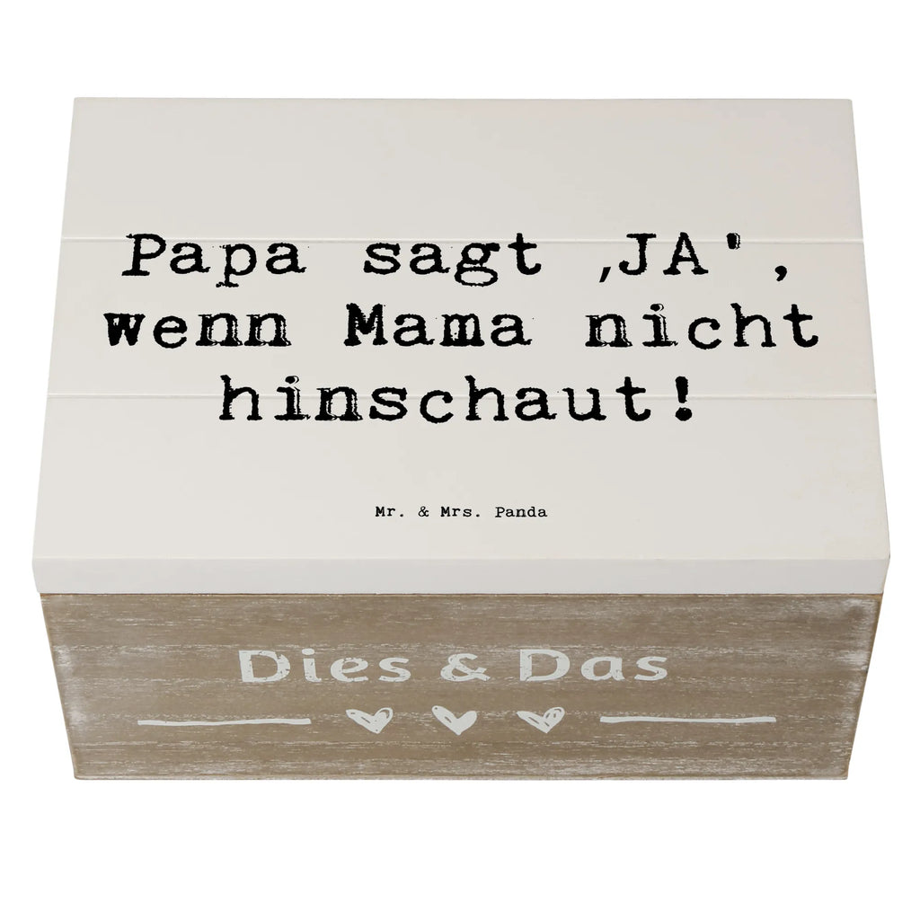 Holzkiste Spruch Vater Geheimhaltung Dekokiste, Holzkiste, Kiste, Geschenkdose, Aufbewahrungsbox, Schatulle, XXL, Geschenkbox, Truhe, Erinnerungskiste, Schatzkiste, Erinnerungsbox, Familie, Vatertag, Muttertag, Bruder, Schwester, Mama, Papa, Oma, Opa