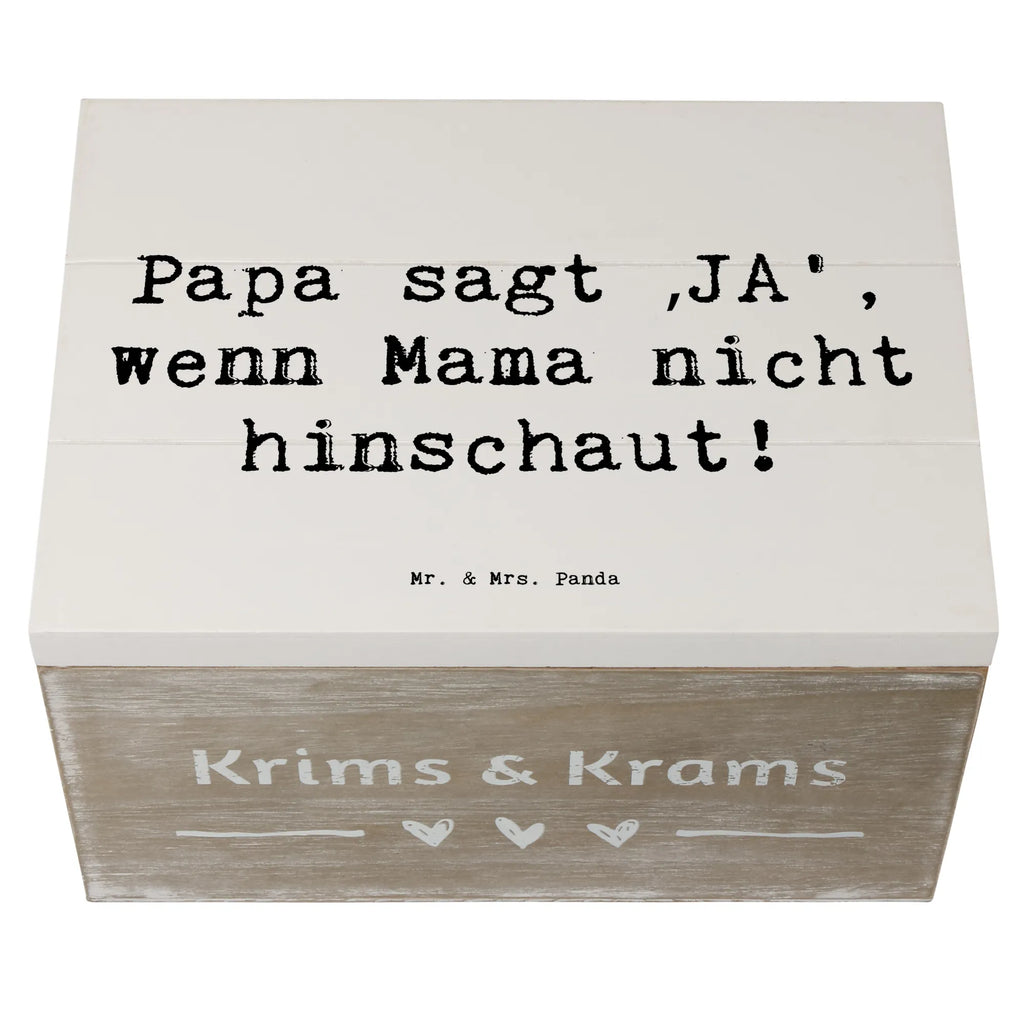 Holzkiste Spruch Vater Geheimhaltung Dekokiste, Holzkiste, Kiste, Geschenkdose, Aufbewahrungsbox, Schatulle, XXL, Geschenkbox, Truhe, Erinnerungskiste, Schatzkiste, Erinnerungsbox, Familie, Vatertag, Muttertag, Bruder, Schwester, Mama, Papa, Oma, Opa