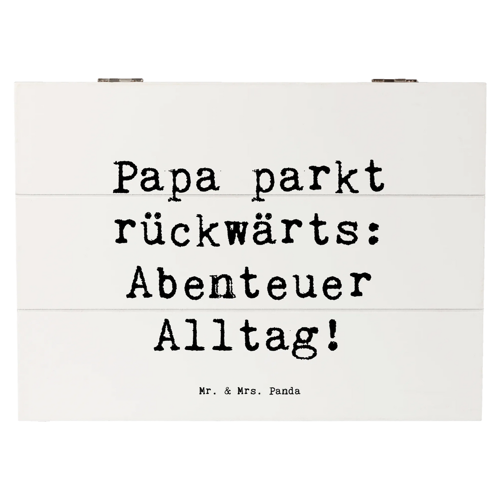 Holzkiste Spruch Vater Abenteuer Geschenkdose, Geschenkbox, Truhe, Schatzkiste, Erinnerungskiste, Kiste, Dekokiste, Erinnerungsbox, Aufbewahrungsbox, Schatulle, XXL, Holzkiste, Familie, Vatertag, Muttertag, Bruder, Schwester, Mama, Papa, Oma, Opa