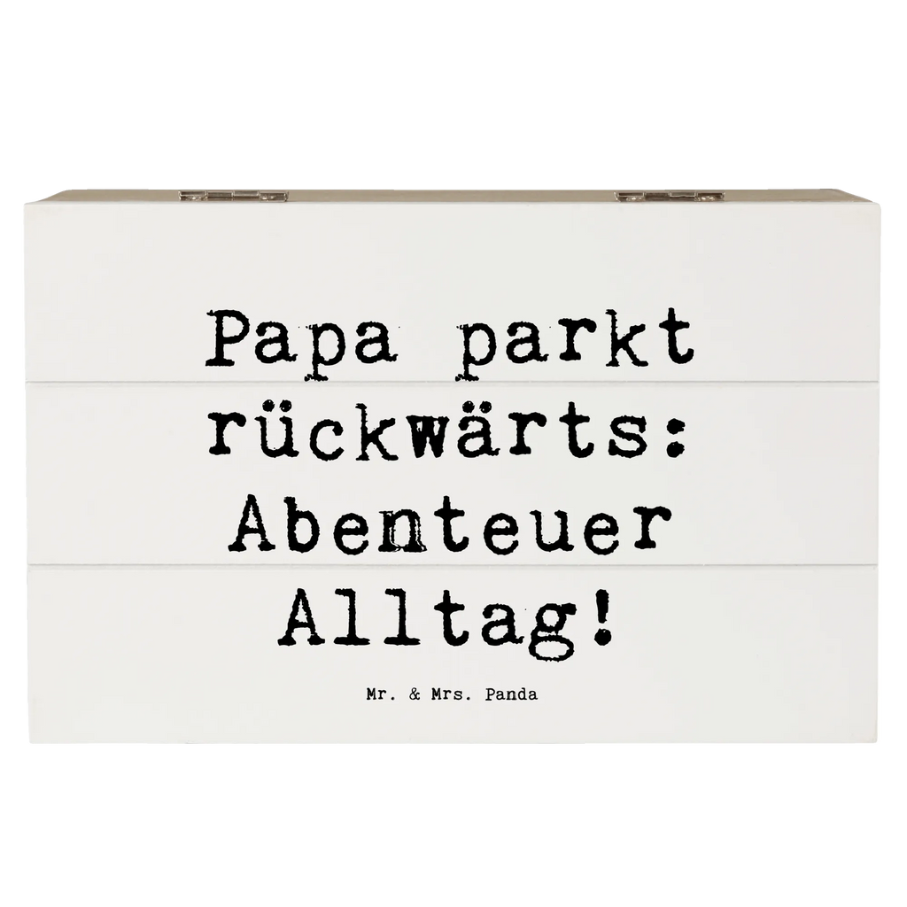 Holzkiste Spruch Vater Abenteuer Geschenkdose, Geschenkbox, Truhe, Schatzkiste, Erinnerungskiste, Kiste, Dekokiste, Erinnerungsbox, Aufbewahrungsbox, Schatulle, XXL, Holzkiste, Familie, Vatertag, Muttertag, Bruder, Schwester, Mama, Papa, Oma, Opa