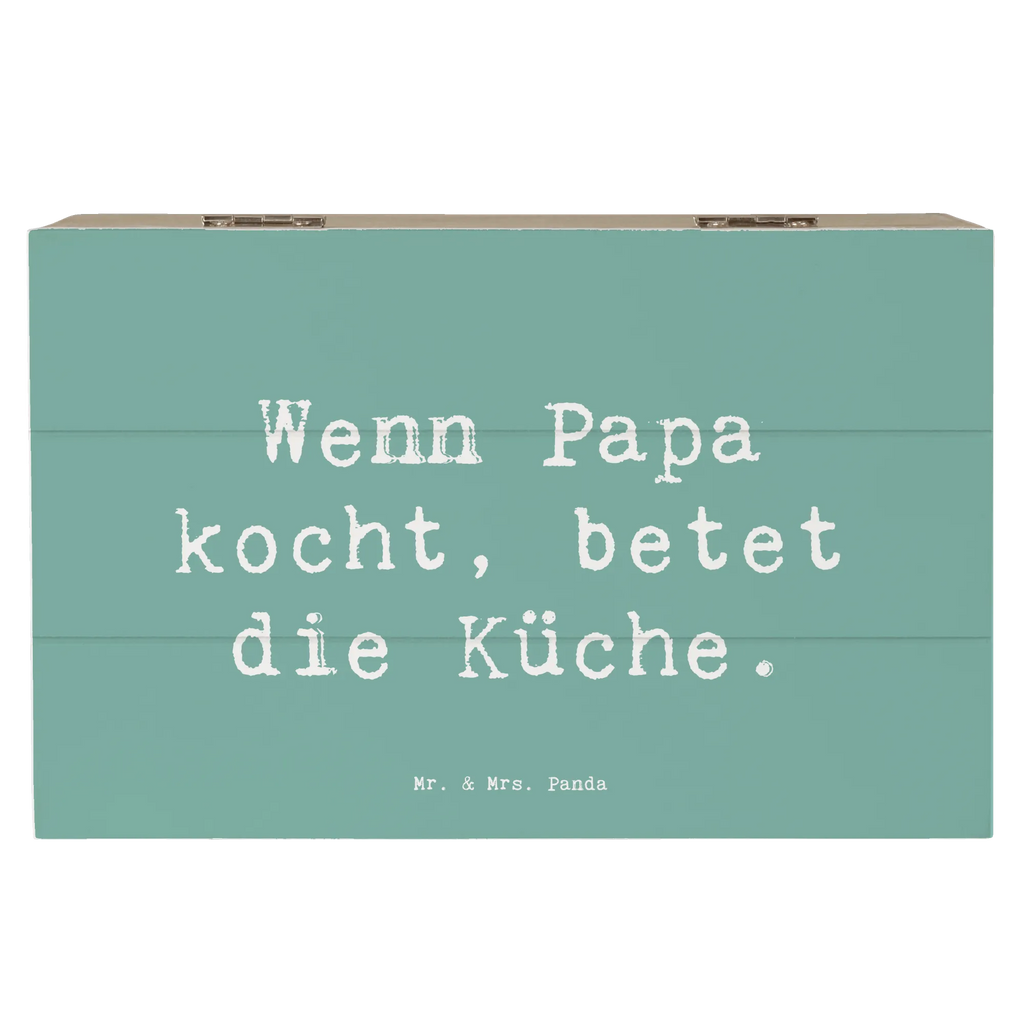 Holzkiste Spruch Vater Koch XXL, Geschenkbox, Dekokiste, Holzkiste, Schatulle, Schatzkiste, Kiste, Erinnerungskiste, Aufbewahrungsbox, Erinnerungsbox, Truhe, Geschenkdose, Familie, Vatertag, Muttertag, Bruder, Schwester, Mama, Papa, Oma, Opa
