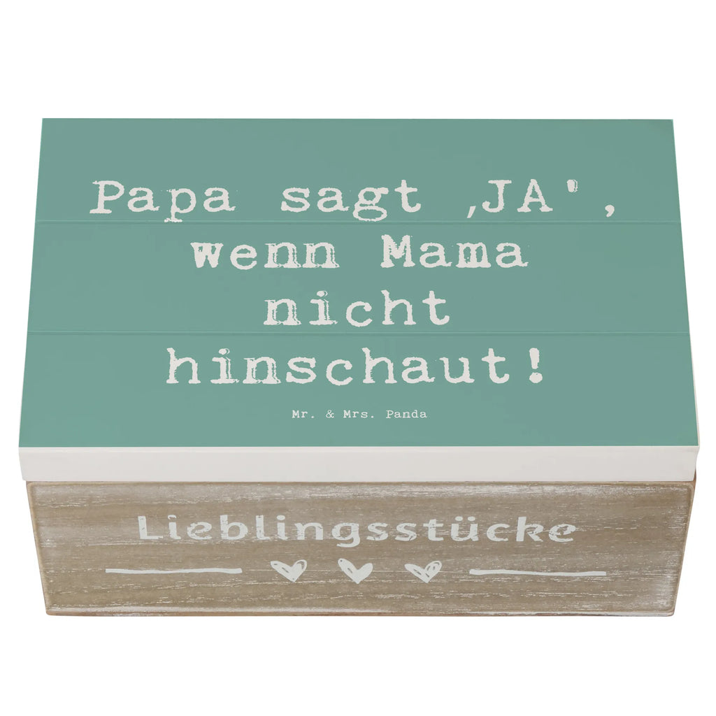 Holzkiste Spruch Vater Geheimhaltung Dekokiste, Holzkiste, Kiste, Geschenkdose, Aufbewahrungsbox, Schatulle, XXL, Geschenkbox, Truhe, Erinnerungskiste, Schatzkiste, Erinnerungsbox, Familie, Vatertag, Muttertag, Bruder, Schwester, Mama, Papa, Oma, Opa