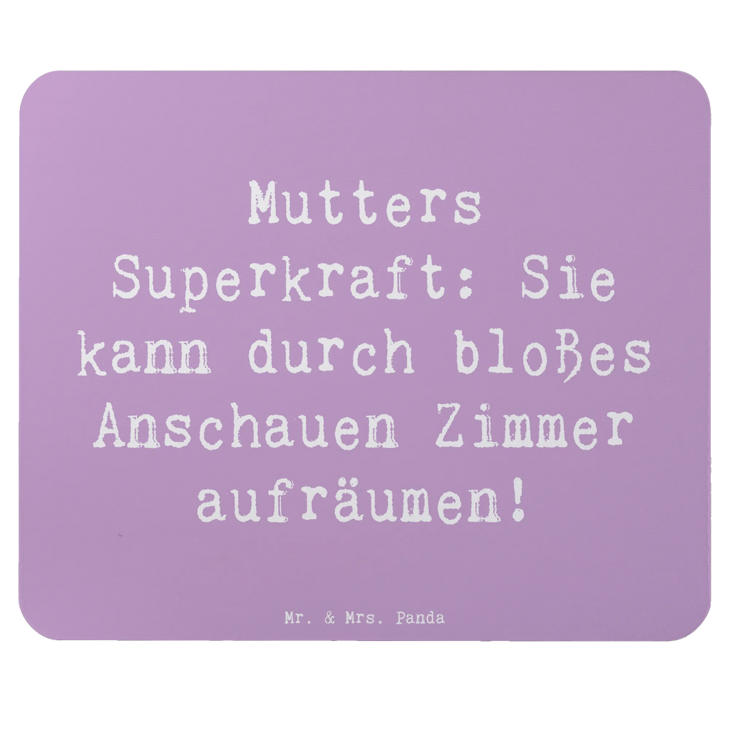 Mouse mat Saying Mutters Superkraft: Sie kann durch bloßes Anschauen Zimmer aufräumen! Mousepad, Computer zubehör, Büroausstattung, PC Zubehör, Arbeitszimmer, Mauspad, Einzigartiges Mauspad, Designer Mauspad, Mausunterlage, Mauspad Büro, Familie, Vatertag, Muttertag, Bruder, Schwester, Mama, Papa, Oma, Opa