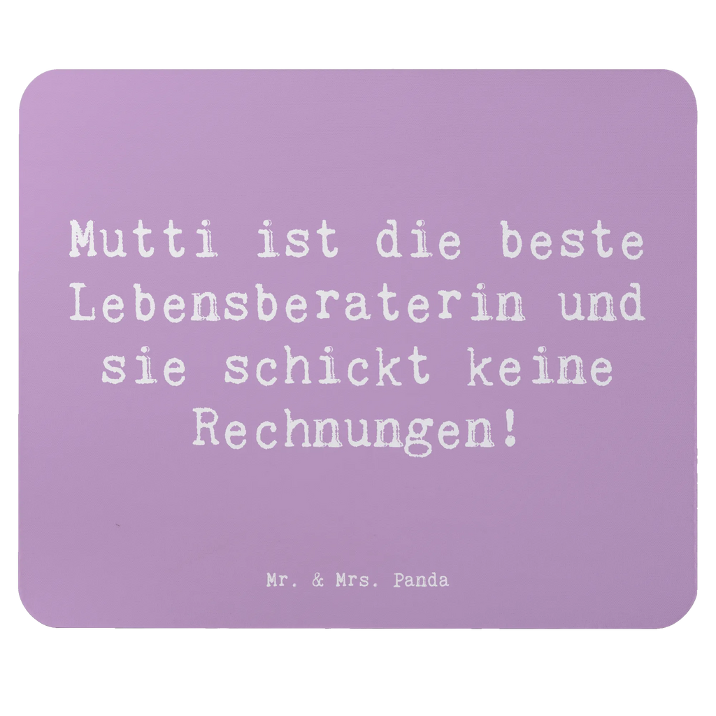 Mouse mat Saying Mutti ist die beste Lebensberaterin und sie schickt keine Rechnungen! Mousepad, Computer zubehör, Büroausstattung, PC Zubehör, Arbeitszimmer, Mauspad, Einzigartiges Mauspad, Designer Mauspad, Mausunterlage, Mauspad Büro, Familie, Vatertag, Muttertag, Bruder, Schwester, Mama, Papa, Oma, Opa
