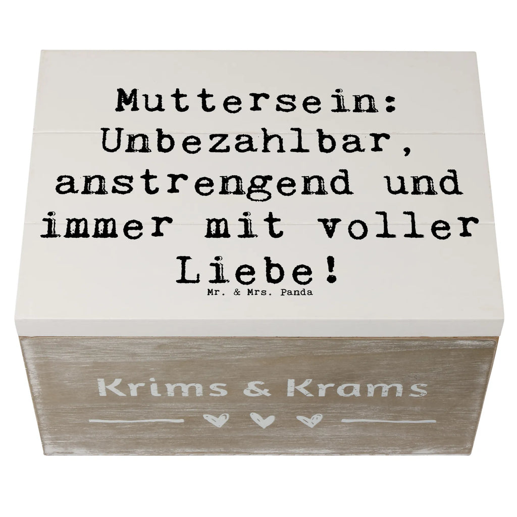 Holzkiste Spruch Mutter Liebe Truhe, Schatulle, Dekokiste, Schatzkiste, Erinnerungsbox, Geschenkbox, Aufbewahrungsbox, Kiste, Holzkiste, Erinnerungskiste, XXL, Geschenkdose, Familie, Vatertag, Muttertag, Bruder, Schwester, Mama, Papa, Oma, Opa