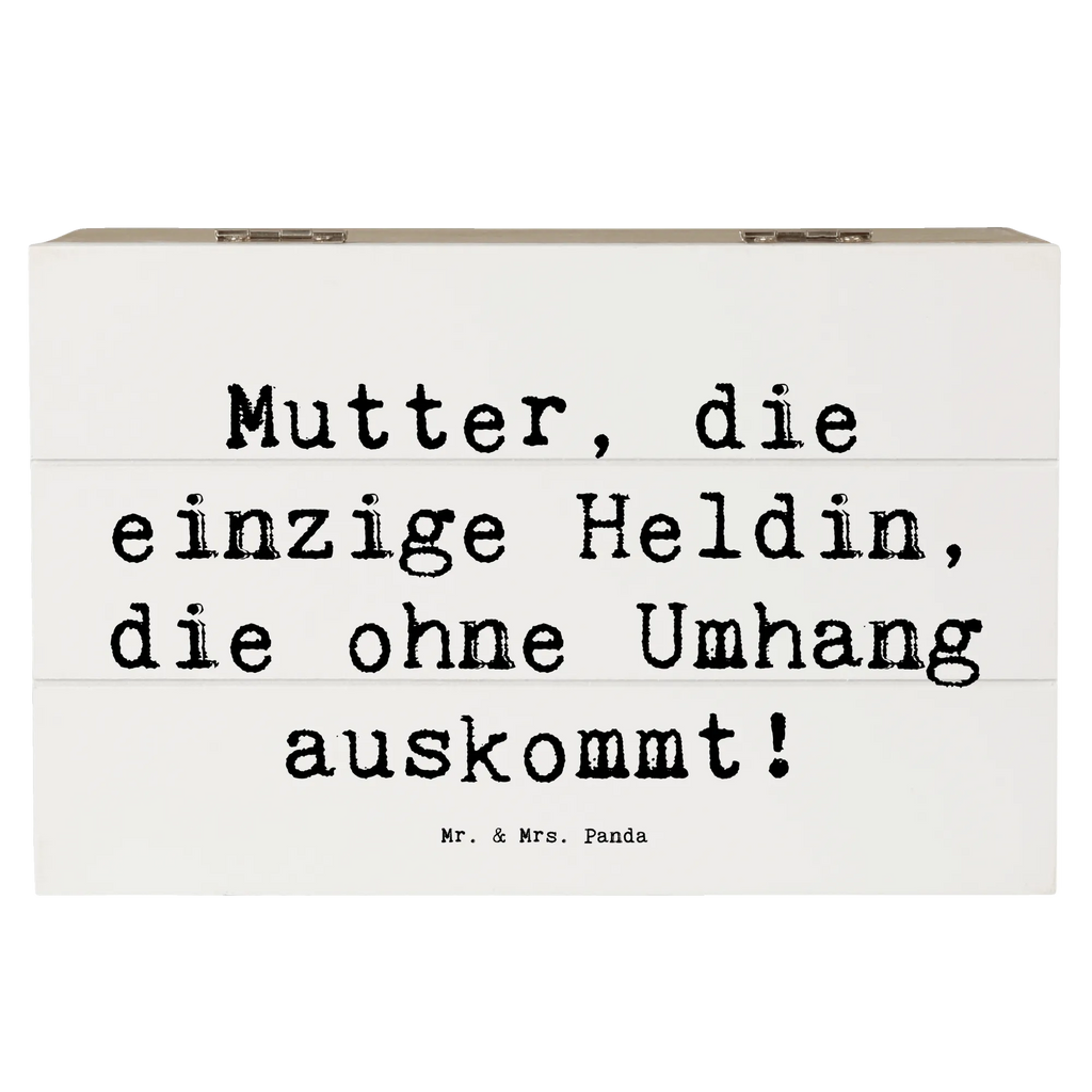 Holzkiste Spruch Heldin Mutter Erinnerungsbox, Holzkiste, Geschenkbox, Schatulle, Kiste, Dekokiste, Erinnerungskiste, Schatzkiste, XXL, Truhe, Aufbewahrungsbox, Geschenkdose, Familie, Vatertag, Muttertag, Bruder, Schwester, Mama, Papa, Oma, Opa