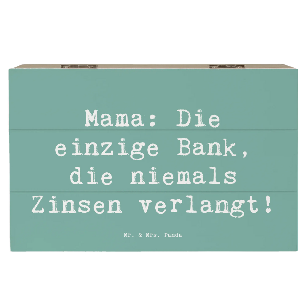 Holzkiste Spruch Mutter Bank XXL, Schatzkiste, Holzkiste, Kiste, Geschenkdose, Erinnerungskiste, Dekokiste, Aufbewahrungsbox, Truhe, Geschenkbox, Erinnerungsbox, Schatulle, Familie, Vatertag, Muttertag, Bruder, Schwester, Mama, Papa, Oma, Opa