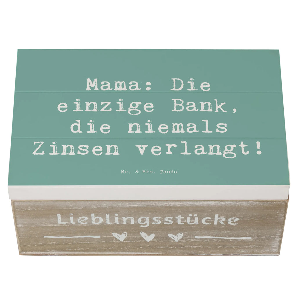 Holzkiste Spruch Mutter Bank XXL, Schatzkiste, Holzkiste, Kiste, Geschenkdose, Erinnerungskiste, Dekokiste, Aufbewahrungsbox, Truhe, Geschenkbox, Erinnerungsbox, Schatulle, Familie, Vatertag, Muttertag, Bruder, Schwester, Mama, Papa, Oma, Opa