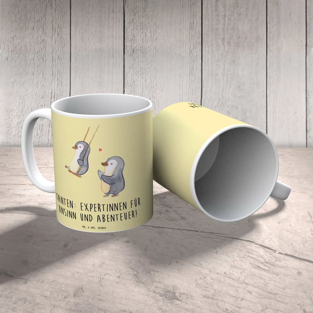 Tasse Tante Abenteuer Tasse mit Zitaten, Tasse mit Motiven, Keramiktasse, Geschenktasse, Kaffeetasse, Bürotasse, Tasse, Porzellantasse, Teetasse, Familie, Vatertag, Muttertag, Bruder, Schwester, Mama, Papa, Oma, Opa