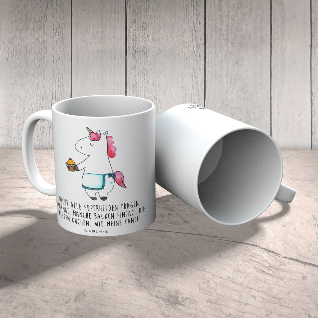 Mug Nicht alle Superhelden tragen Umhänge. Manche backen einfach die besten Kuchen, wie meine Tante! Geschenktasse, Teetasse, Tasse mit Motiven, Tasse mit Zitaten, Tasse, Porzellantasse, Keramiktasse, Bürotasse, Kaffeetasse, Familie, Vatertag, Muttertag, Bruder, Schwester, Mama, Papa, Oma, Opa