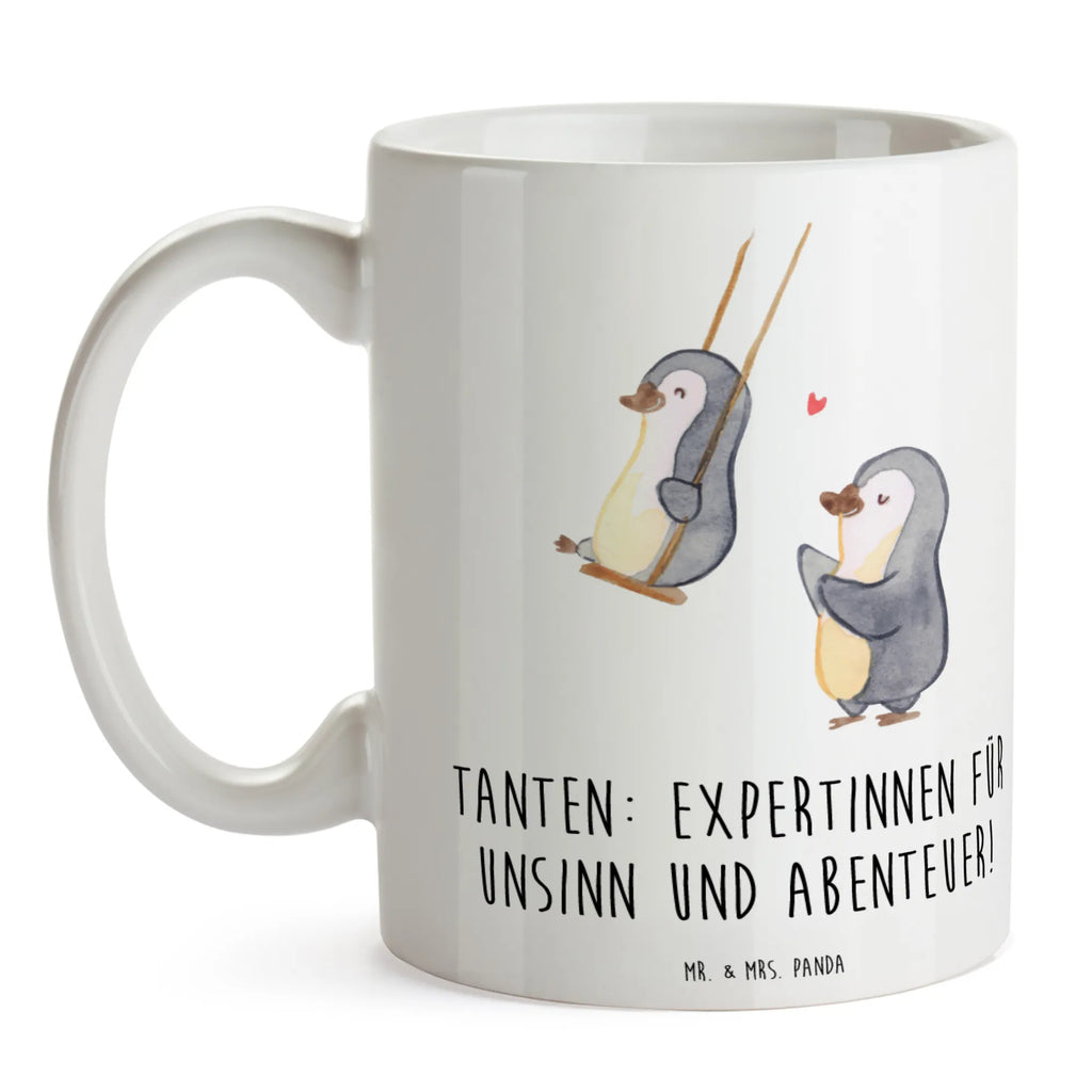 Tasse Tante Abenteuer Tasse mit Zitaten, Tasse mit Motiven, Keramiktasse, Geschenktasse, Kaffeetasse, Bürotasse, Tasse, Porzellantasse, Teetasse, Familie, Vatertag, Muttertag, Bruder, Schwester, Mama, Papa, Oma, Opa