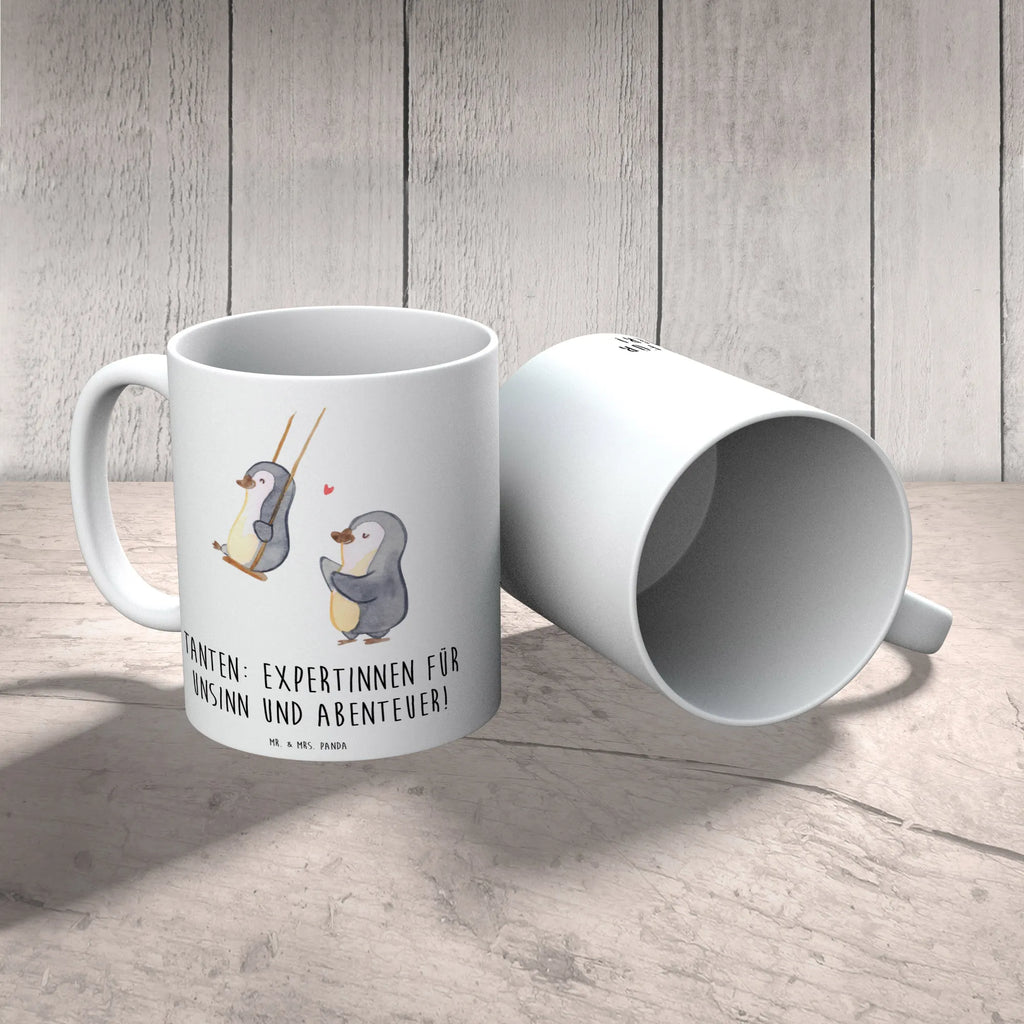 Tasse Tante Abenteuer Tasse mit Zitaten, Tasse mit Motiven, Keramiktasse, Geschenktasse, Kaffeetasse, Bürotasse, Tasse, Porzellantasse, Teetasse, Familie, Vatertag, Muttertag, Bruder, Schwester, Mama, Papa, Oma, Opa