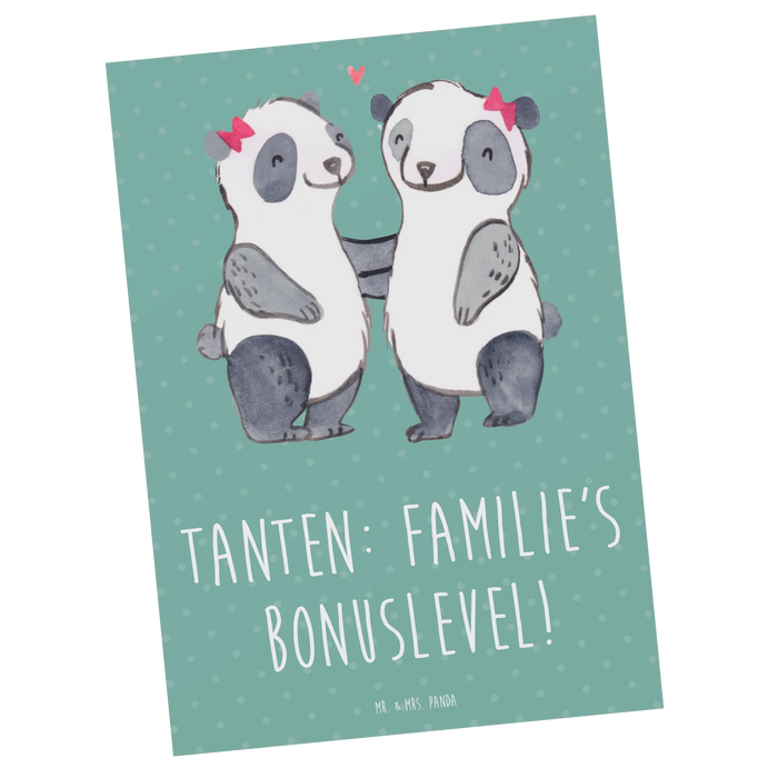 Postkarte Tante Bonuslevel