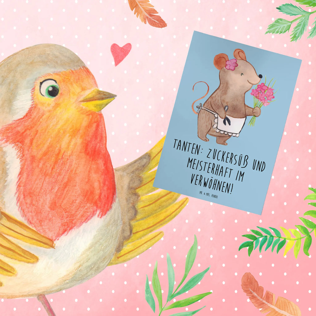 Grußkarte Tante Zuckersüß Ansichtskarten, Geburtstagskarte, Glückwunschkarte, Grußkarte, Klappkarte, Einladungskarte, Karte, Hochzeitskarte, Familie, Vatertag, Muttertag, Bruder, Schwester, Mama, Papa, Oma, Opa