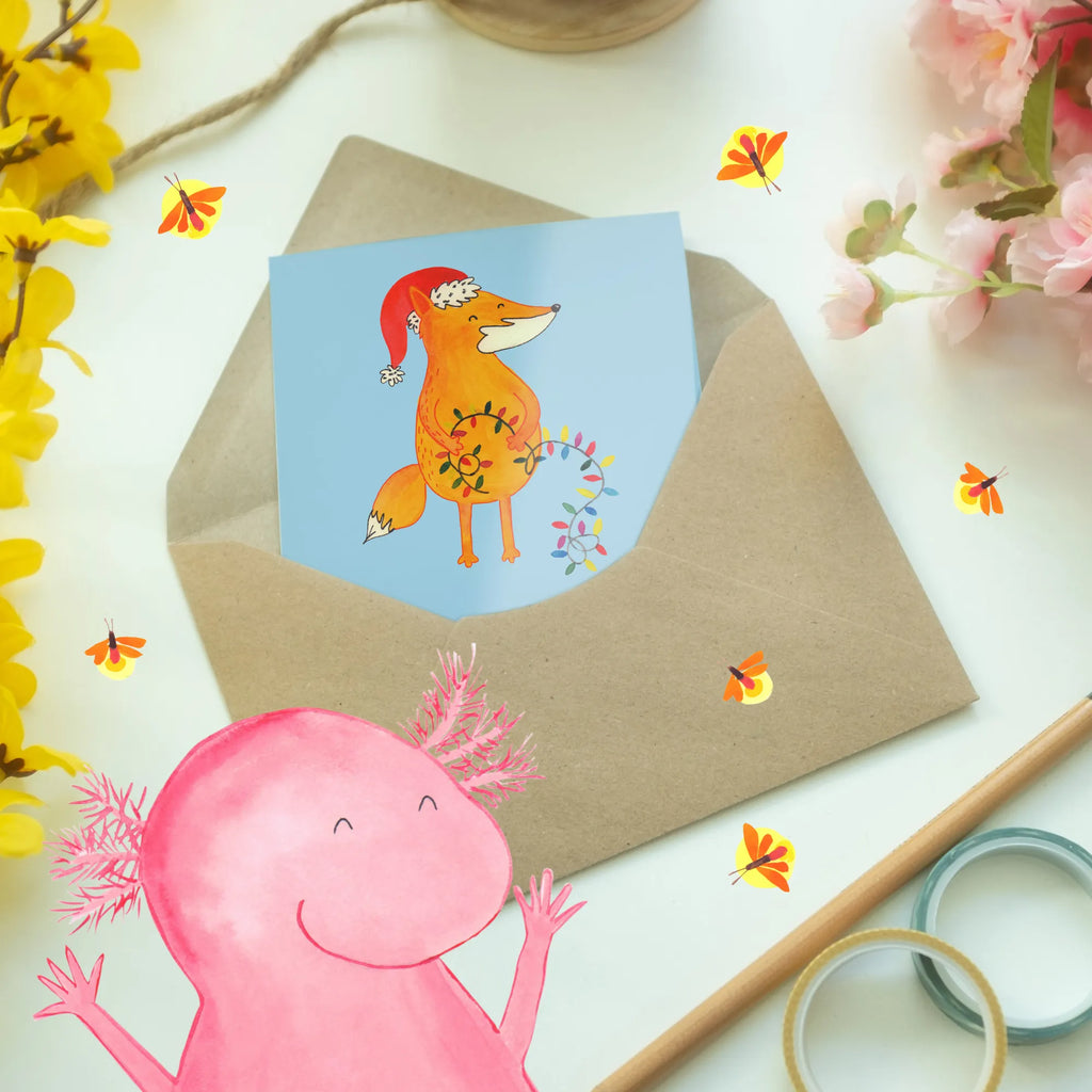 Greetings card Hilfe! Meine Tante hat den Weihnachtsmann ersetzt! Karte, Grußkarte, Glückwunschkarte, Hochzeitskarte, Ansichtskarten, Geburtstagskarte, Einladungskarte, Klappkarte, Familie, Vatertag, Muttertag, Bruder, Schwester, Mama, Papa, Oma, Opa