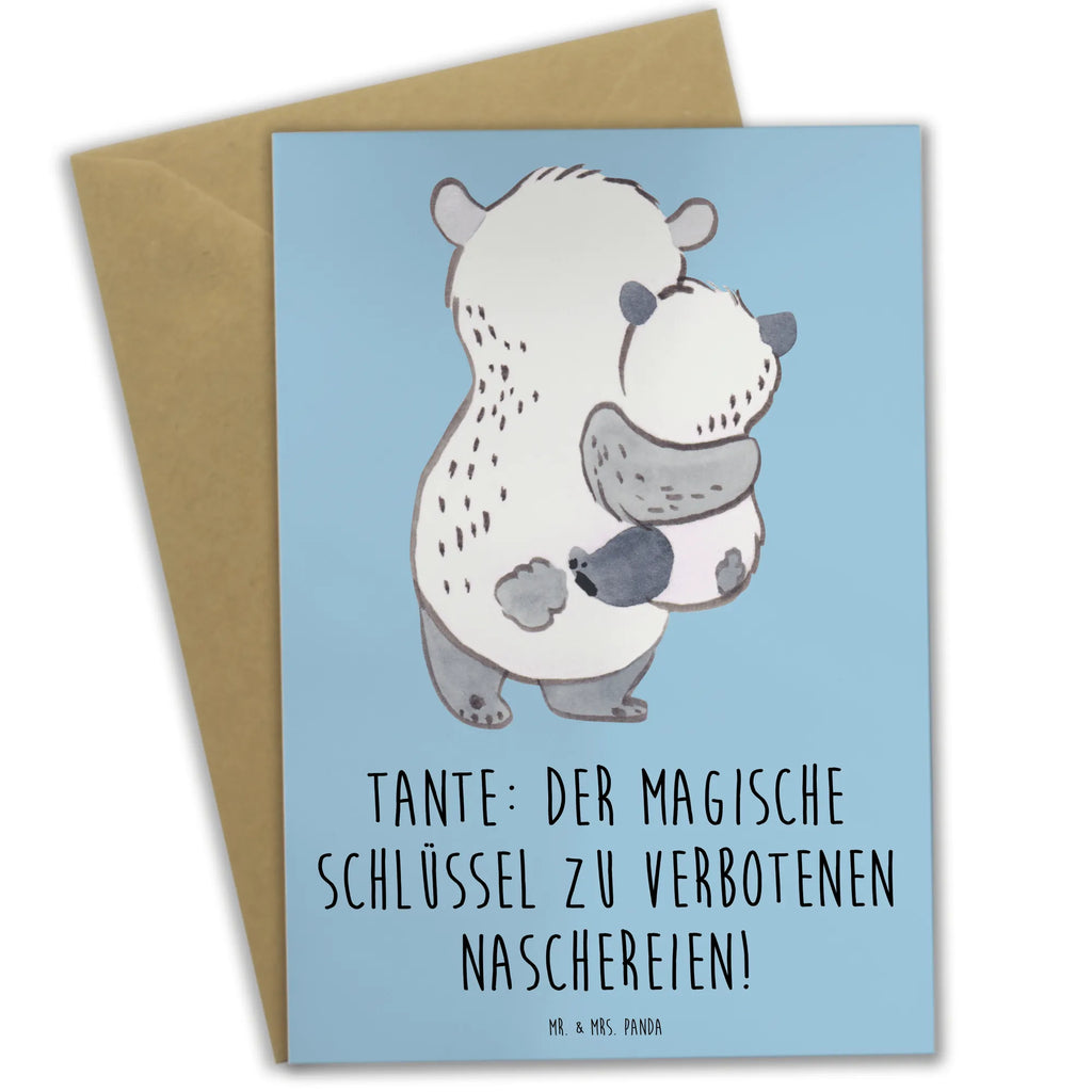 Grußkarte Zauberhafte Tante Einladungskarte, Karte, Ansichtskarten, Glückwunschkarte, Hochzeitskarte, Grußkarte, Klappkarte, Geburtstagskarte, Familie, Vatertag, Muttertag, Bruder, Schwester, Mama, Papa, Oma, Opa