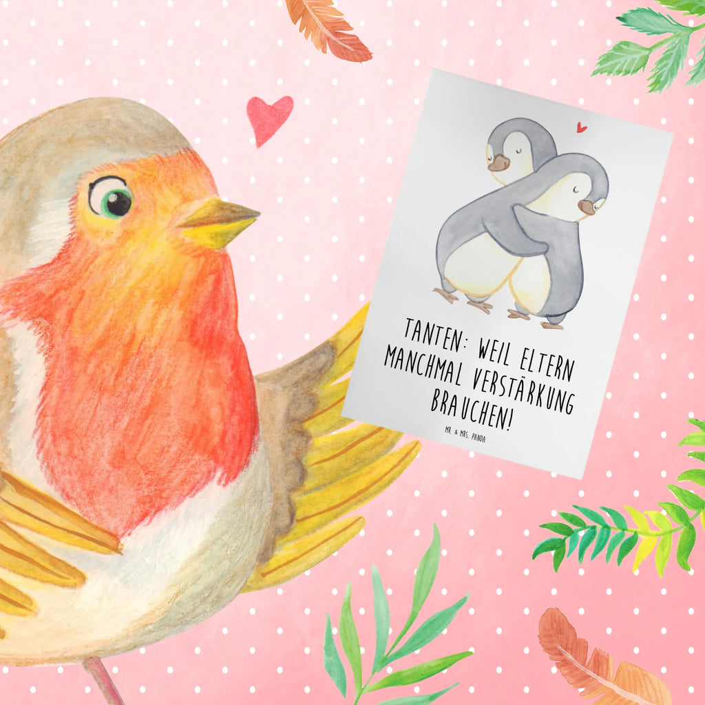 Greetings card Tanten: Weil Eltern manchmal Verstärkung brauchen! Glückwunschkarte, Klappkarte, Geburtstagskarte, Einladungskarte, Ansichtskarten, Karte, Hochzeitskarte, Grußkarte, Familie, Vatertag, Muttertag, Bruder, Schwester, Mama, Papa, Oma, Opa