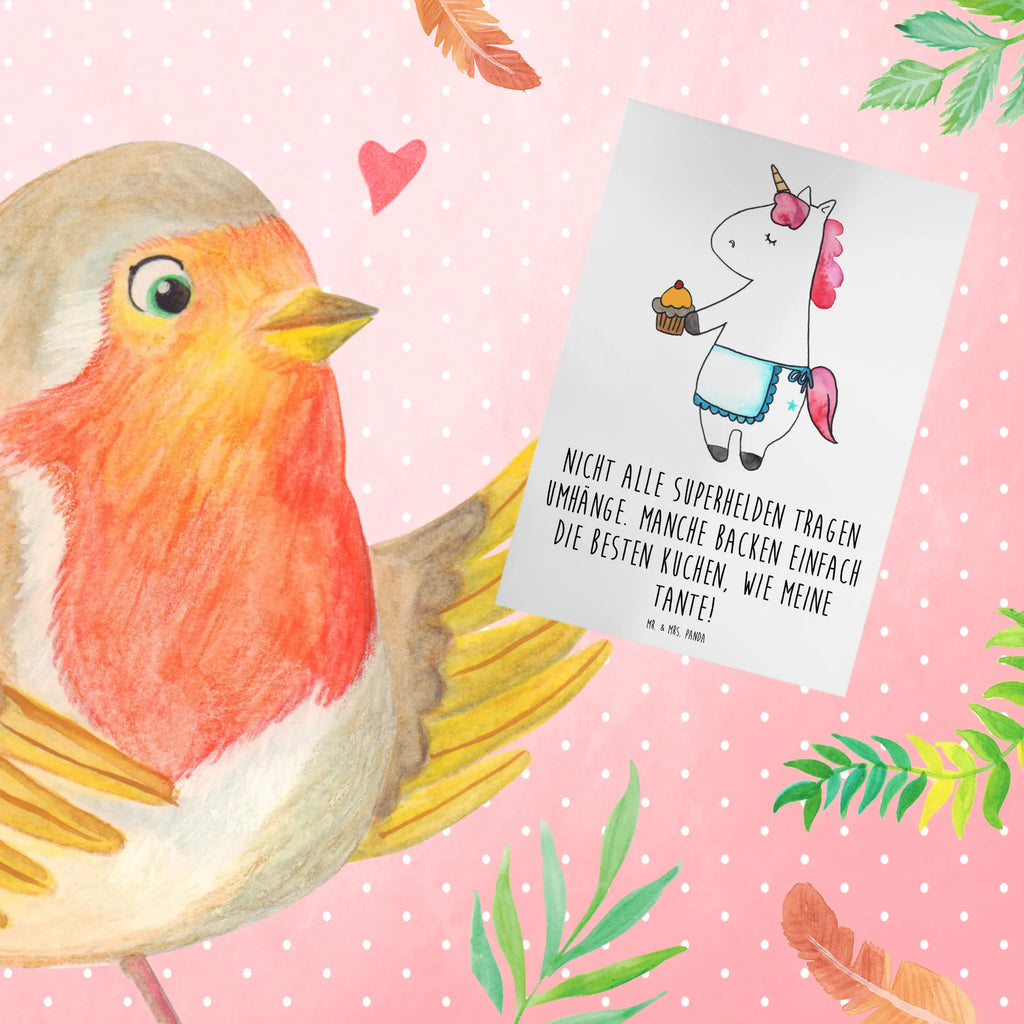 Greetings card Nicht alle Superhelden tragen Umhänge. Manche backen einfach die besten Kuchen, wie meine Tante! Ansichtskarten, Karte, Einladungskarte, Geburtstagskarte, Grußkarte, Hochzeitskarte, Glückwunschkarte, Klappkarte, Familie, Vatertag, Muttertag, Bruder, Schwester, Mama, Papa, Oma, Opa