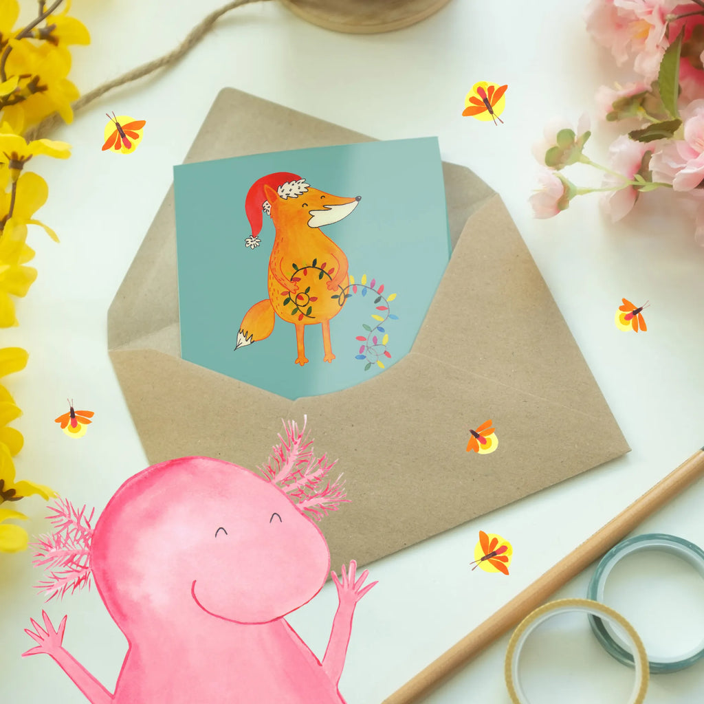 Greetings card Hilfe! Meine Tante hat den Weihnachtsmann ersetzt! Karte, Grußkarte, Glückwunschkarte, Hochzeitskarte, Ansichtskarten, Geburtstagskarte, Einladungskarte, Klappkarte, Familie, Vatertag, Muttertag, Bruder, Schwester, Mama, Papa, Oma, Opa