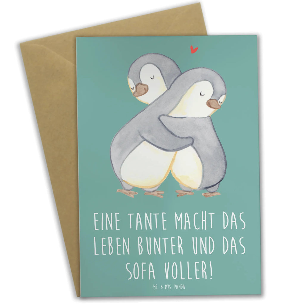Grußkarte Bunte Tante Grußkarte, Karte, Klappkarte, Ansichtskarten, Einladungskarte, Glückwunschkarte, Hochzeitskarte, Geburtstagskarte, Familie, Vatertag, Muttertag, Bruder, Schwester, Mama, Papa, Oma, Opa