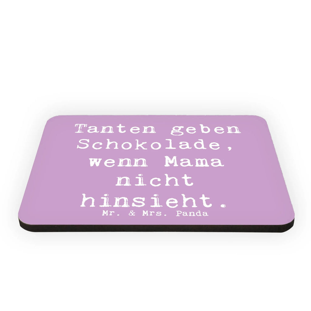 Magnet Saying Tanten geben Schokolade, wenn Mama nicht hinsieht. Whiteboard Magnet, Kühlschrank Dekoration, Souvenir Magnet, Kühlschrankmagnet, Pinnwandmagnet, Motivmagnete, Dekomagnet, Notiz Magnet, Familie, Vatertag, Muttertag, Bruder, Schwester, Mama, Papa, Oma, Opa