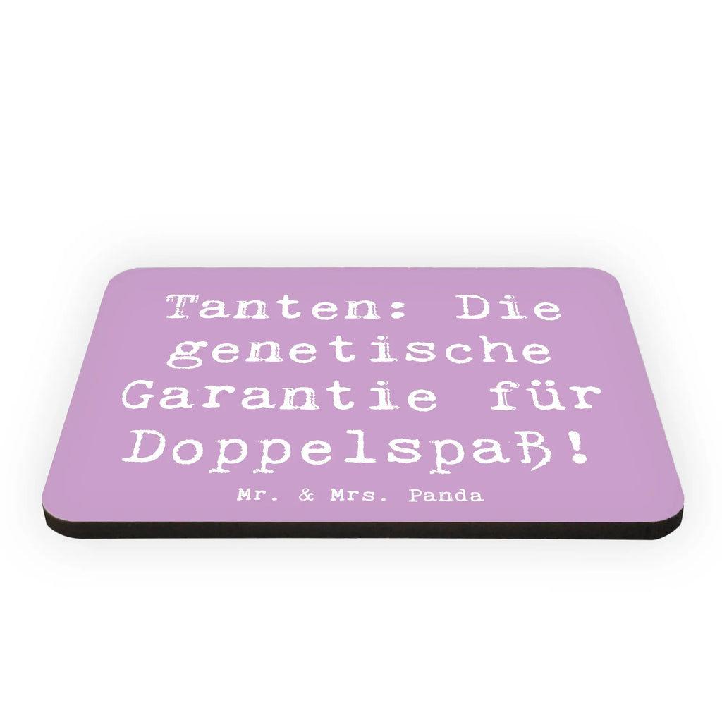 Magnet Saying Tanten: Die genetische Garantie für Doppelspaß! Kühlschrankmagnet, Pinnwandmagnet, Souvenir Magnet, Motivmagnete, Dekomagnet, Whiteboard Magnet, Notiz Magnet, Kühlschrank Dekoration, Familie, Vatertag, Muttertag, Bruder, Schwester, Mama, Papa, Oma, Opa