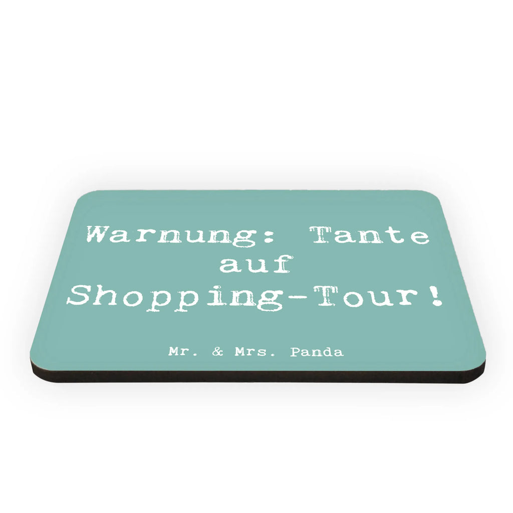 Magnet Saying Warnung: Tante auf Shopping-Tour! Kühlschrankmagnet, Pinnwandmagnet, Souvenir Magnet, Motivmagnete, Dekomagnet, Whiteboard Magnet, Notiz Magnet, Kühlschrank Dekoration, Familie, Vatertag, Muttertag, Bruder, Schwester, Mama, Papa, Oma, Opa
