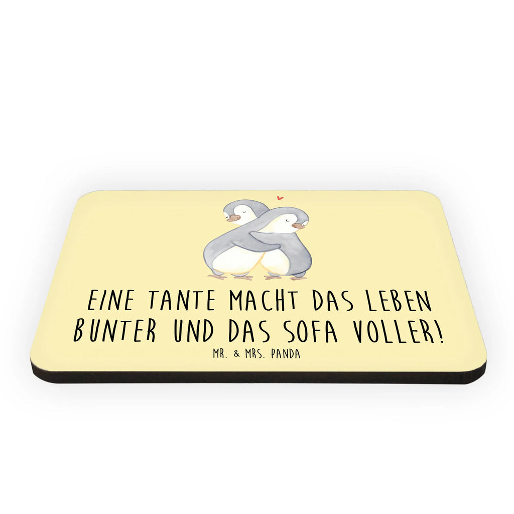 Magnet Eine Tante macht das Leben bunter und das Sofa voller! Notiz Magnet, Whiteboard Magnet, Pinnwandmagnet, Dekomagnet, Kühlschrankmagnet, Souvenir Magnet, Motivmagnete, Kühlschrank Dekoration, Familie, Vatertag, Muttertag, Bruder, Schwester, Mama, Papa, Oma, Opa