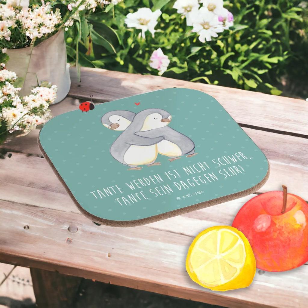 Square coaster Tante werden ist nicht schwer, Tante sein dagegen sehr! Korkuntersetzer, Untersetzer Design, Glasuntersetzer, Tassen Untersetzer, Untersetzer Gläser, Untersetzer für Gläser, Untersetzer aus Holz, Bierdeckel, Untersetzer, Getränkeuntersetzer, Untersetzer Holz, Holzuntersetzer, Familie, Vatertag, Muttertag, Bruder, Schwester, Mama, Papa, Oma, Opa