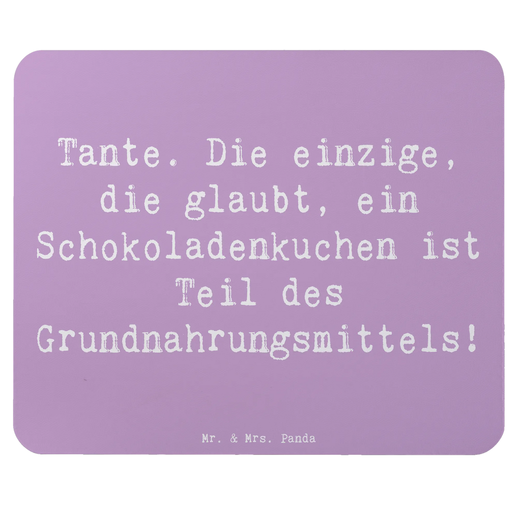 Mouse mat Saying Tante. Die einzige, die glaubt, ein Schokoladenkuchen ist Teil des Grundnahrungsmittels! Mousepad, Computer zubehör, Büroausstattung, PC Zubehör, Arbeitszimmer, Mauspad, Einzigartiges Mauspad, Designer Mauspad, Mausunterlage, Mauspad Büro, Familie, Vatertag, Muttertag, Bruder, Schwester, Mama, Papa, Oma, Opa