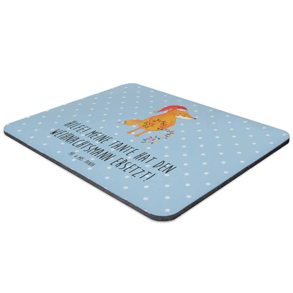 Mouse mat Hilfe! Meine Tante hat den Weihnachtsmann ersetzt! Mousepad, Mausunterlage, Arbeitszimmer, Designer Mauspad, Einzigartiges Mauspad, Mauspad, PC Zubehör, Büroausstattung, Computer zubehör, Mauspad Büro, Familie, Vatertag, Muttertag, Bruder, Schwester, Mama, Papa, Oma, Opa