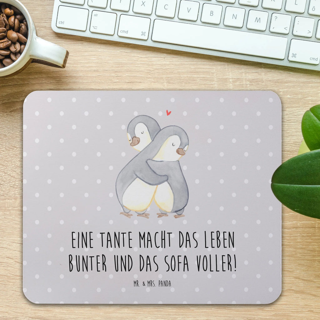 Mouse mat Eine Tante macht das Leben bunter und das Sofa voller! Computer zubehör, Einzigartiges Mauspad, PC Zubehör, Mousepad, Mauspad, Büroausstattung, Mausunterlage, Designer Mauspad, Mauspad Büro, Arbeitszimmer, Familie, Vatertag, Muttertag, Bruder, Schwester, Mama, Papa, Oma, Opa