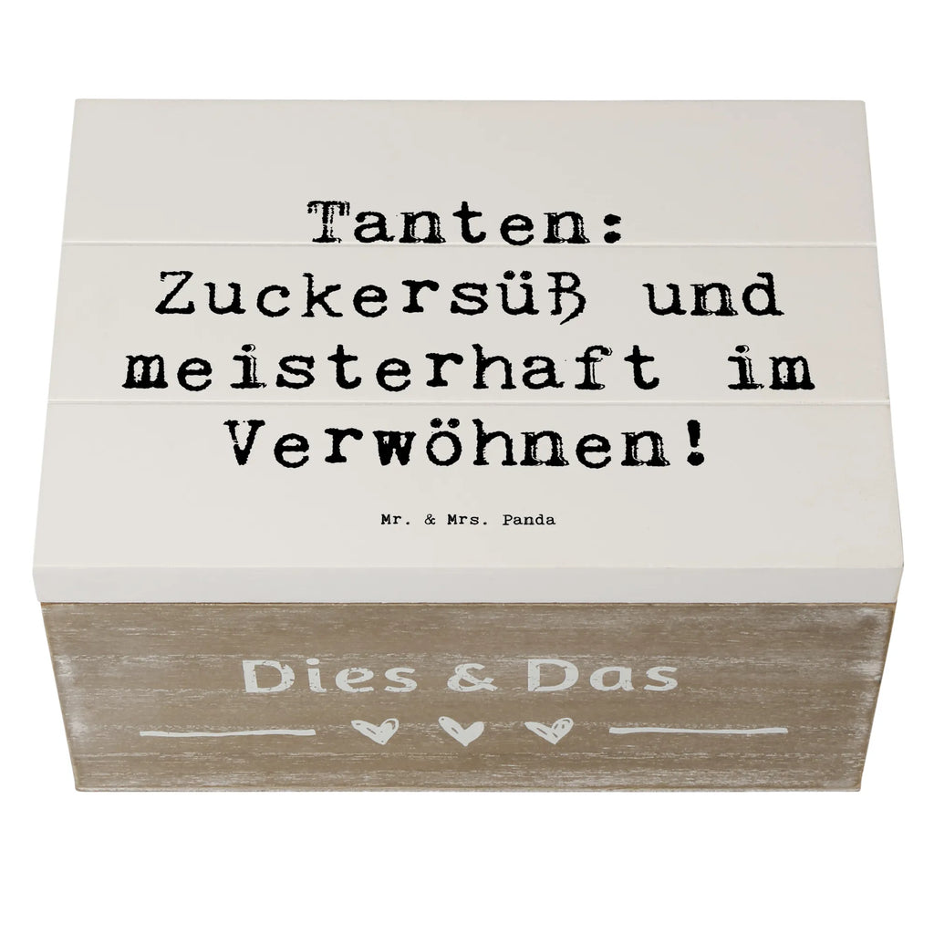 Holzkiste Spruch Tante Zuckersüß Truhe, Geschenkbox, Geschenkdose, Dekokiste, Aufbewahrungsbox, Kiste, Erinnerungsbox, XXL, Schatzkiste, Schatulle, Erinnerungskiste, Holzkiste, Familie, Vatertag, Muttertag, Bruder, Schwester, Mama, Papa, Oma, Opa