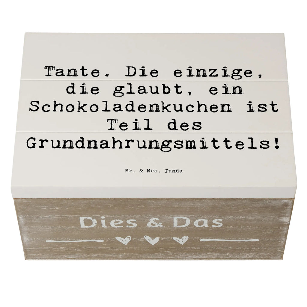 Wooden chest Saying Tante. Die einzige, die glaubt, ein Schokoladenkuchen ist Teil des Grundnahrungsmittels! Truhe, Kiste, Aufbewahrungsbox, Erinnerungskiste, XXL, Schatulle, Erinnerungsbox, Geschenkdose, Dekokiste, Geschenkbox, Holzkiste, Schatzkiste, Familie, Vatertag, Muttertag, Bruder, Schwester, Mama, Papa, Oma, Opa