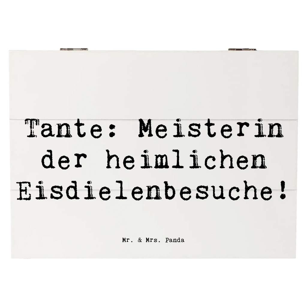 Holzkiste Spruch Tante Eisdielenmeisterin Schatulle, Geschenkdose, Erinnerungsbox, Erinnerungskiste, Schatzkiste, Holzkiste, Truhe, Dekokiste, XXL, Kiste, Geschenkbox, Aufbewahrungsbox, Familie, Vatertag, Muttertag, Bruder, Schwester, Mama, Papa, Oma, Opa
