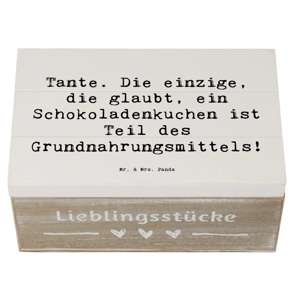 Wooden chest Saying Tante. Die einzige, die glaubt, ein Schokoladenkuchen ist Teil des Grundnahrungsmittels! Truhe, Kiste, Aufbewahrungsbox, Erinnerungskiste, XXL, Schatulle, Erinnerungsbox, Geschenkdose, Dekokiste, Geschenkbox, Holzkiste, Schatzkiste, Familie, Vatertag, Muttertag, Bruder, Schwester, Mama, Papa, Oma, Opa